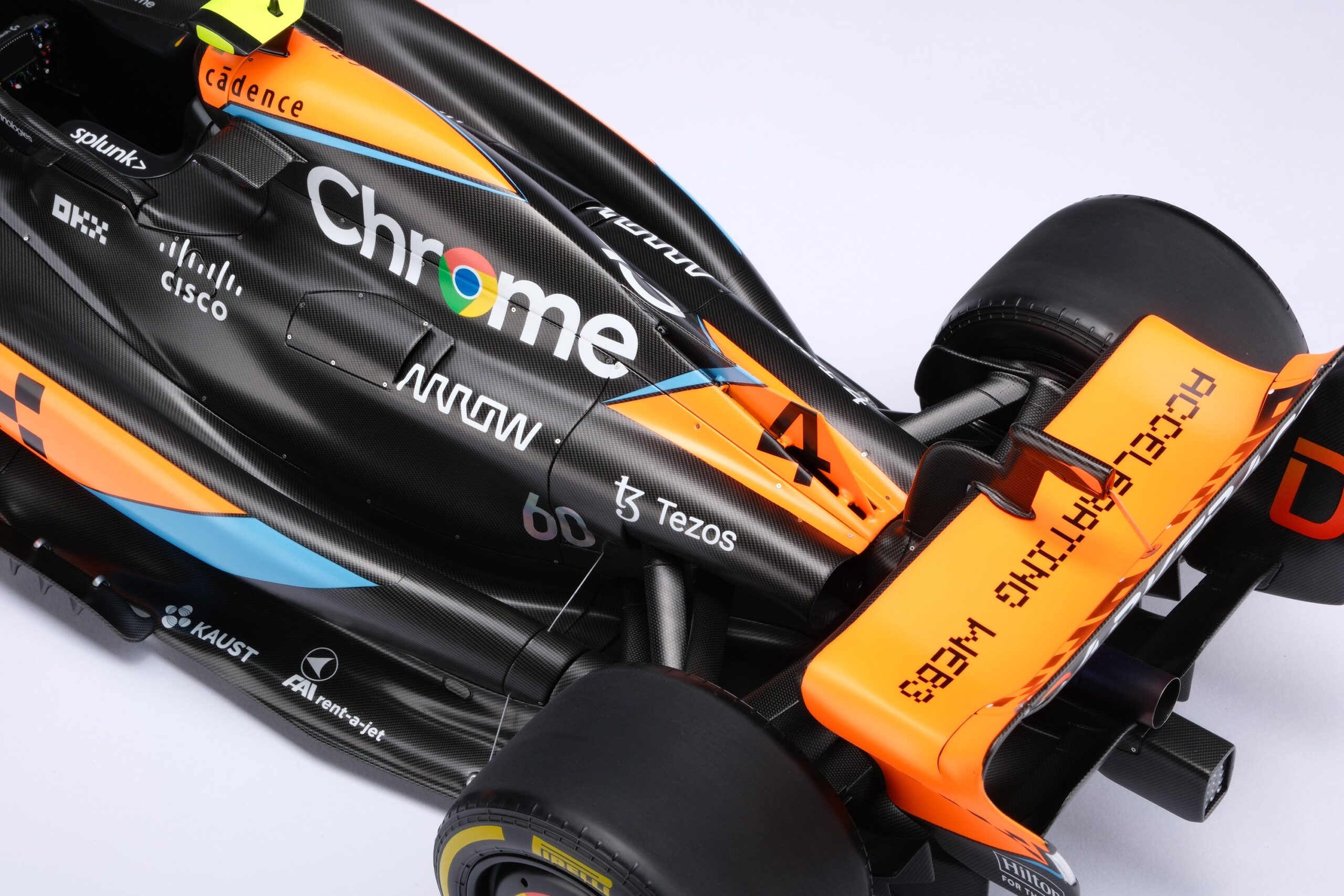 Amalgam McLaren MCL60 2023 Hungary Grand Prix Lando Norris | 1:8 - 画像7