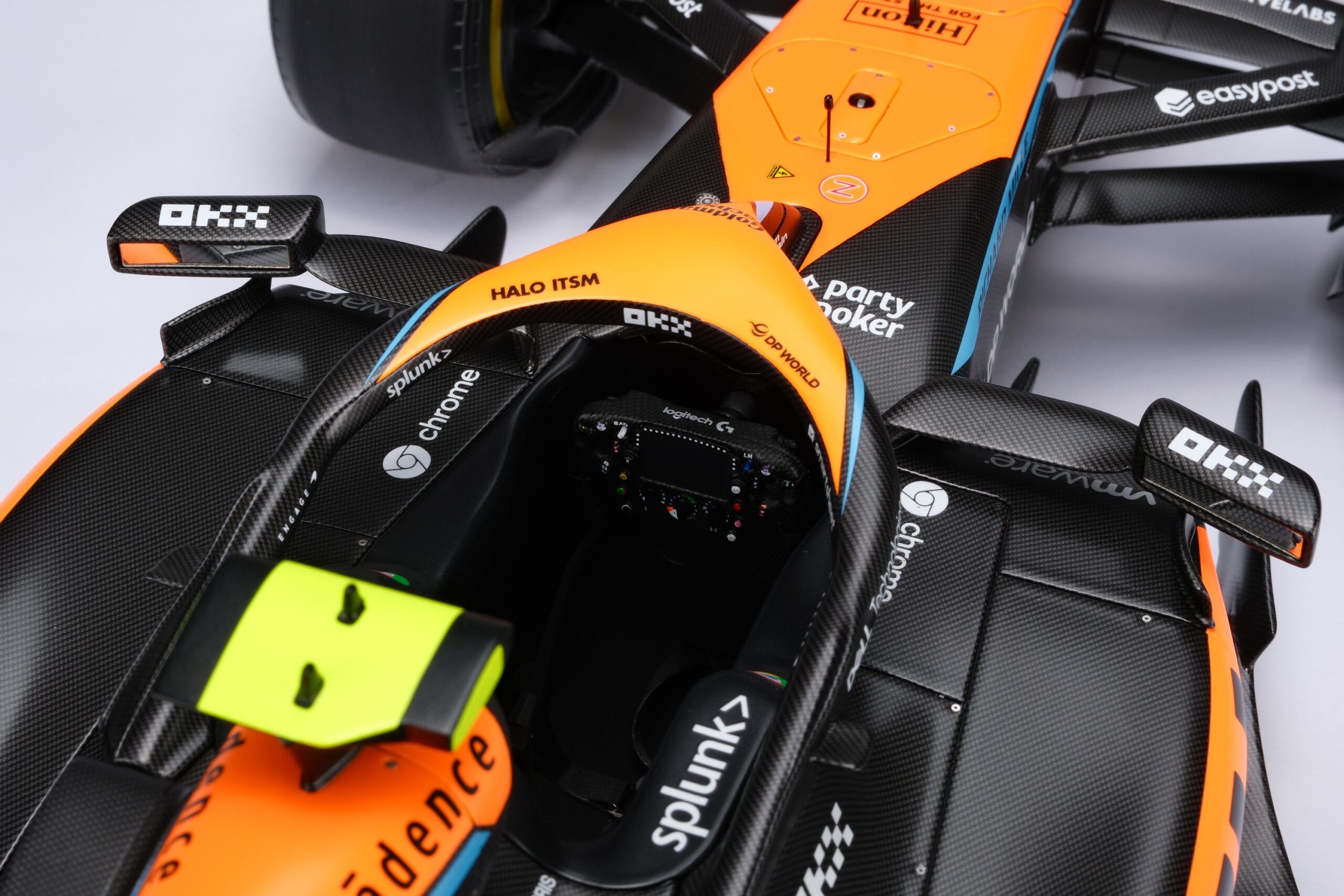 Amalgam McLaren MCL60 2023 Hungary Grand Prix Lando Norris | 1:8 - 画像5