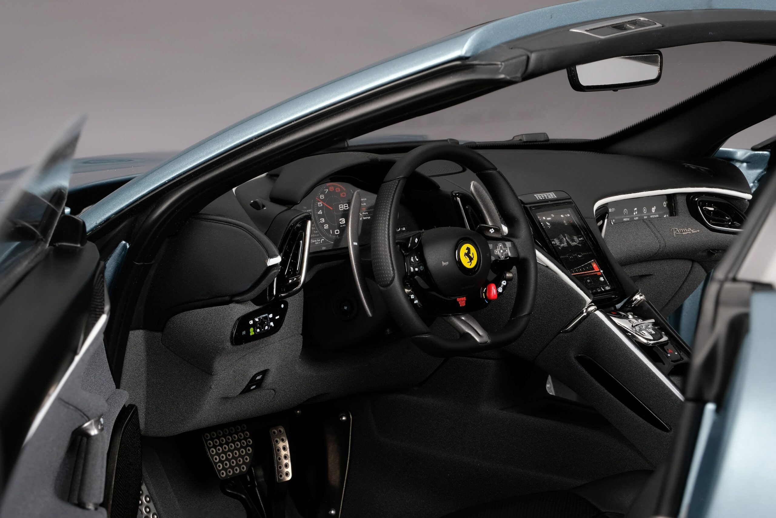 Amalgam Ferrari Roma Spider - Hellblau | 1:8 – Bild 9
