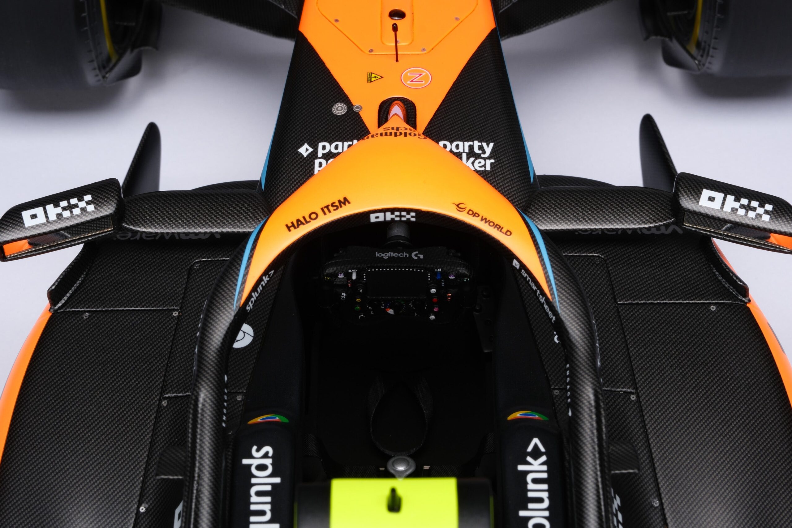 Amalgam McLaren MCL60 2023 Hungary Grand Prix Lando Norris | 1:8 - 画像8