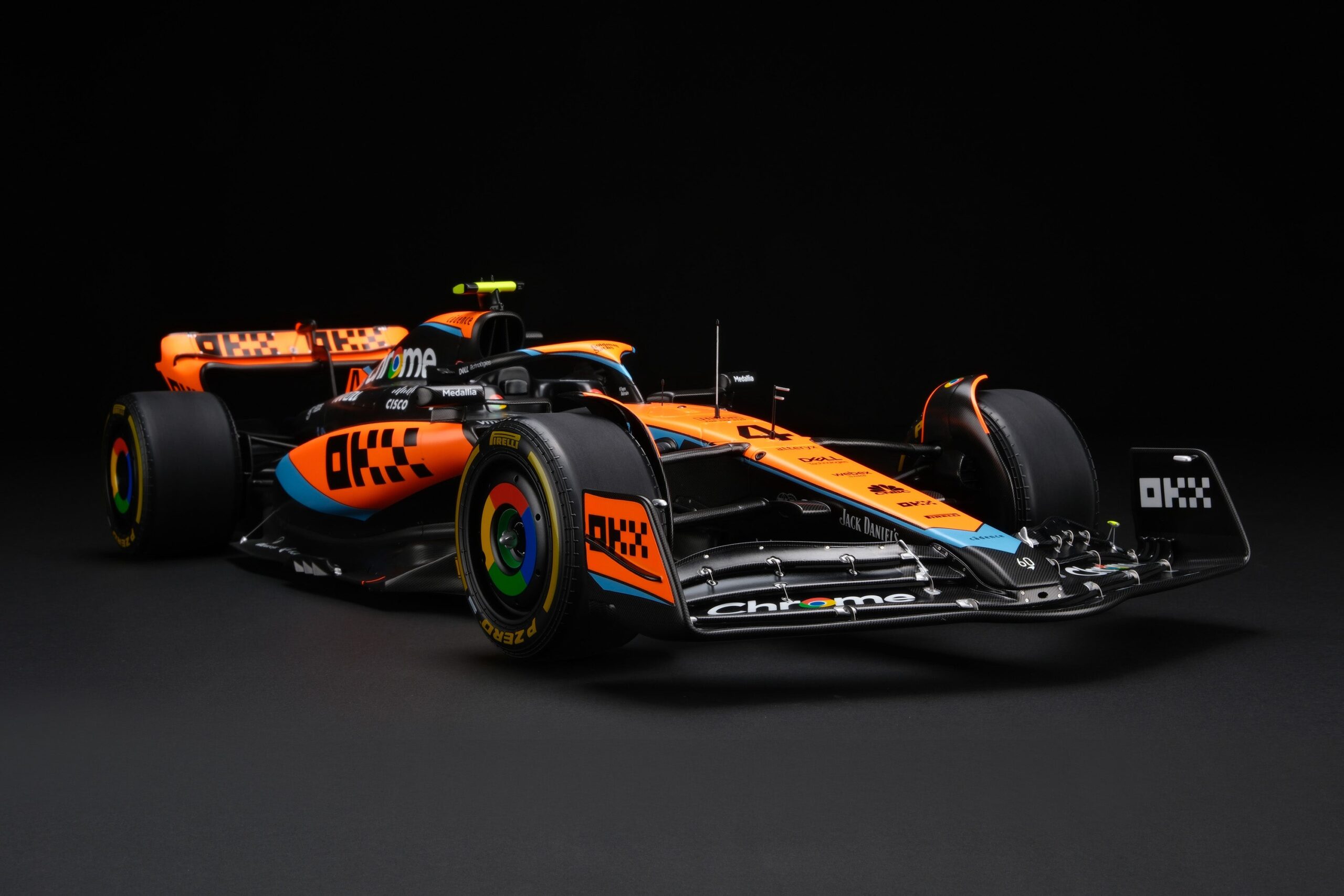アマルガム マクラーレン MCL60 2023 ハンガリーGP ランド・ノリス | 1:8