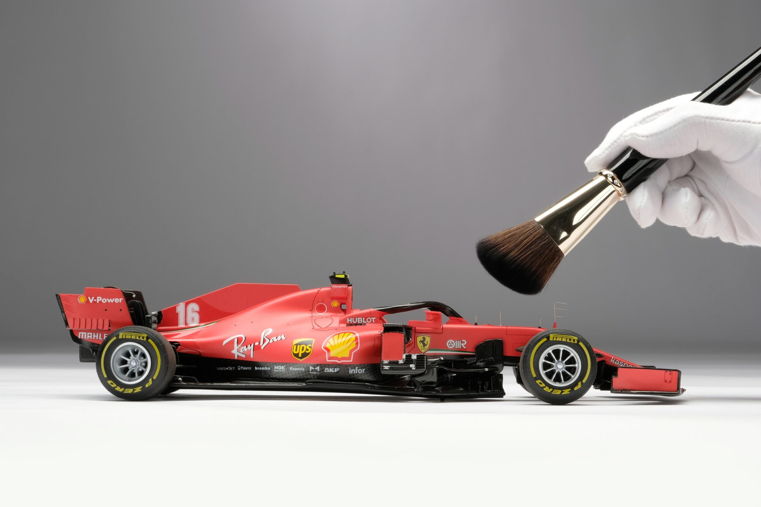 Amalgam Ferrari SF1000 2020 Formel 1 Saison - Rot | 1:18 - Image 3