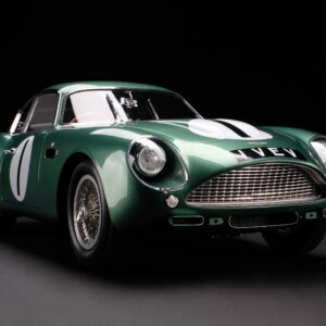Amalgam Aston Martin DB4 GT Zagato 1961 Goodwood TT Salvadori - Green | 1:8