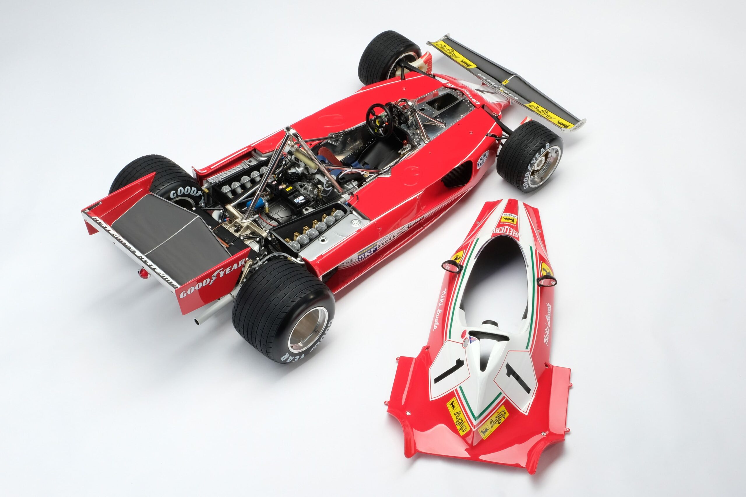 Amalgam Ferrari 312 T2 (1976) Niki Lauda - Rot | 1:8 - Image 7