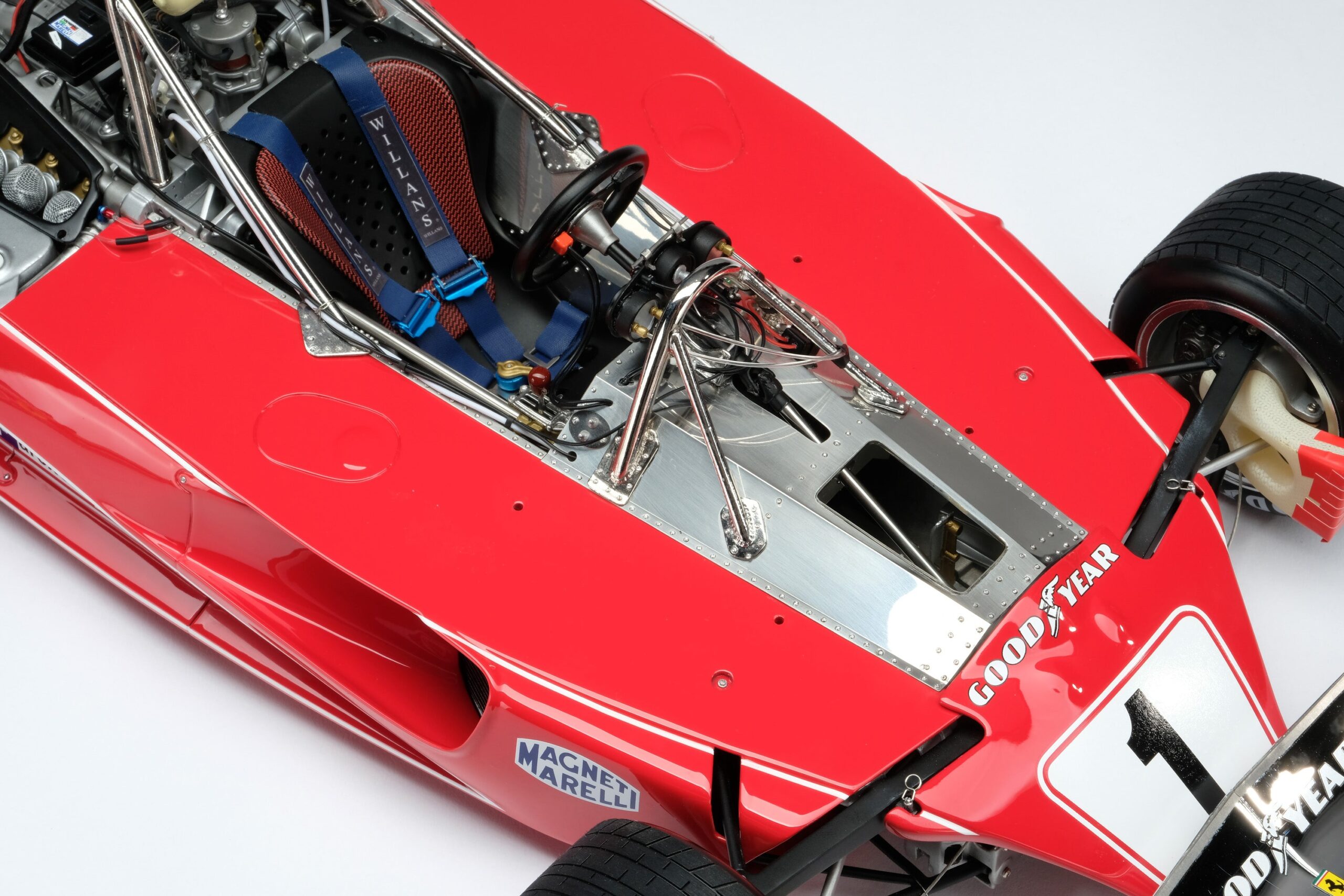 Amalgam Ferrari 312 T2 (1976) Niki Lauda - Rot | 1:8 - Image 9