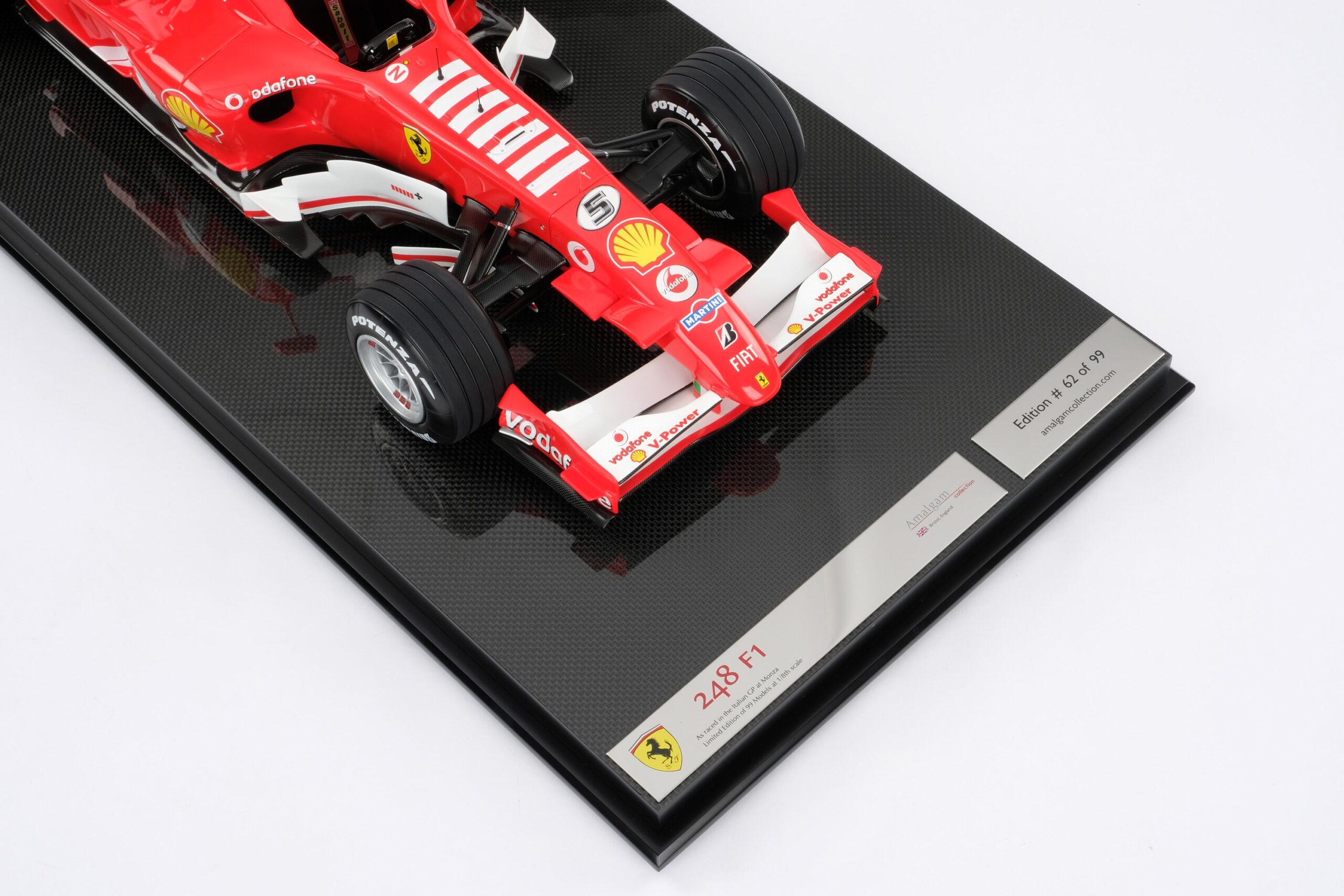 Amalgam Ferrari 248 F1 2006 Italian Grand Prix - Schumacher - Rot | 1:8 - Image 19