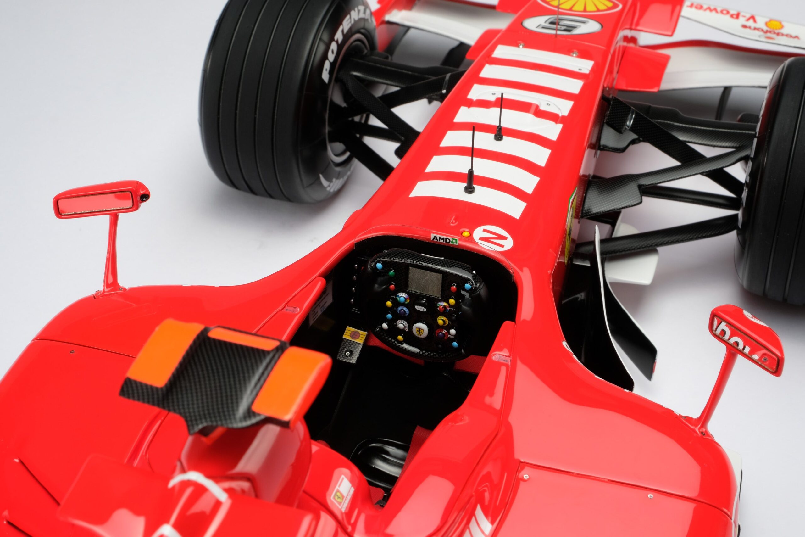Amalgam Ferrari 248 F1 2006 Italian Grand Prix - Schumacher - Rot | 1:8 - Image 5
