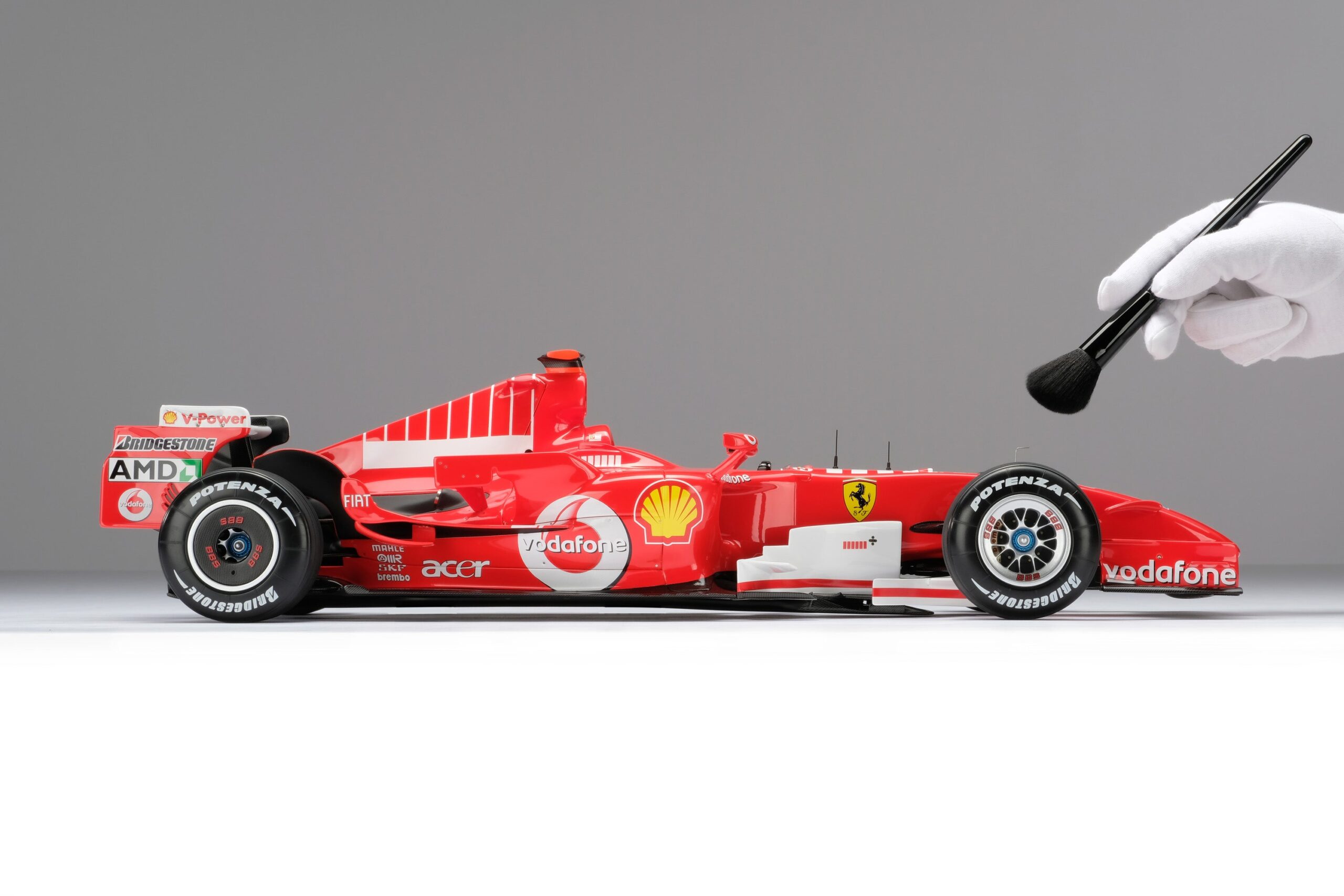 Amalgam Ferrari 248 F1 2006 Italian Grand Prix - Schumacher - Rot | 1:8 - Image 3