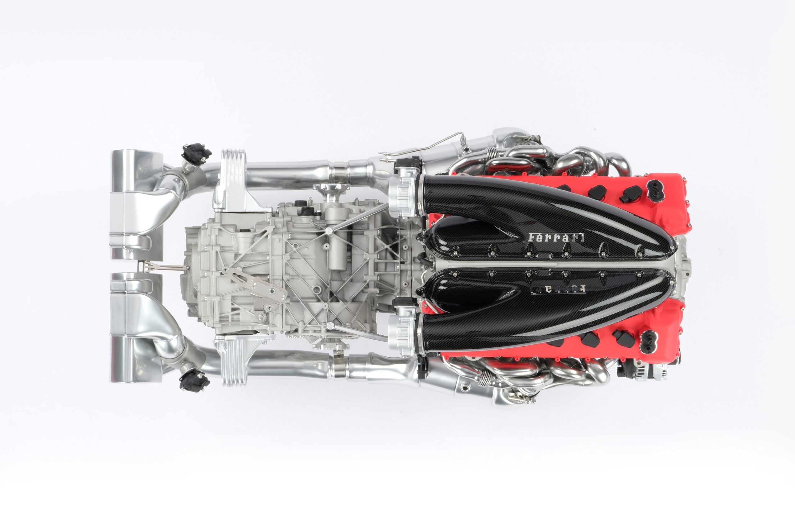 Amalgam Ferrari Daytona SP3 V12 F140HC Motor und Getriebe | 1:4 - 画像20