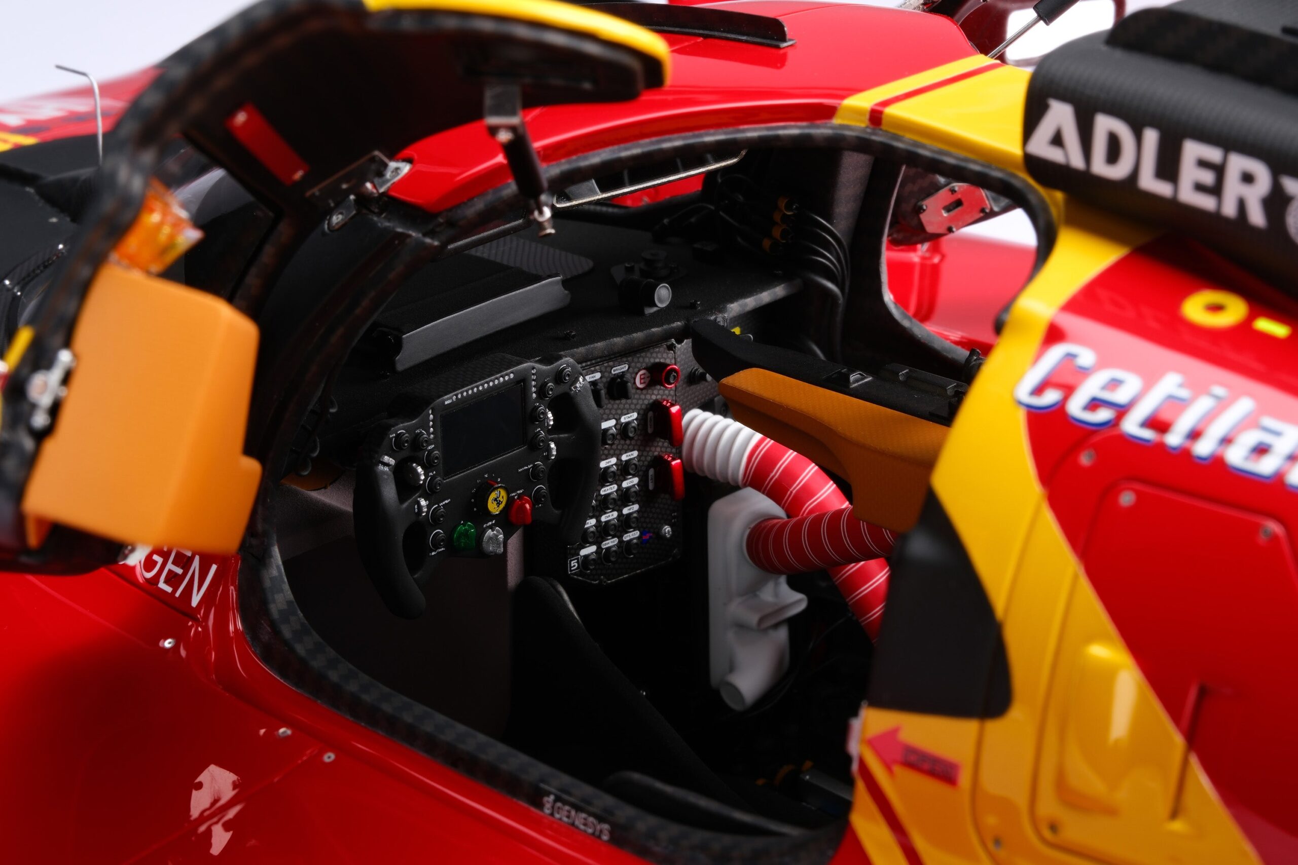 Amalgam Ferrari 499P 2023 Le Mans - Rot | 1:8 - 画像15