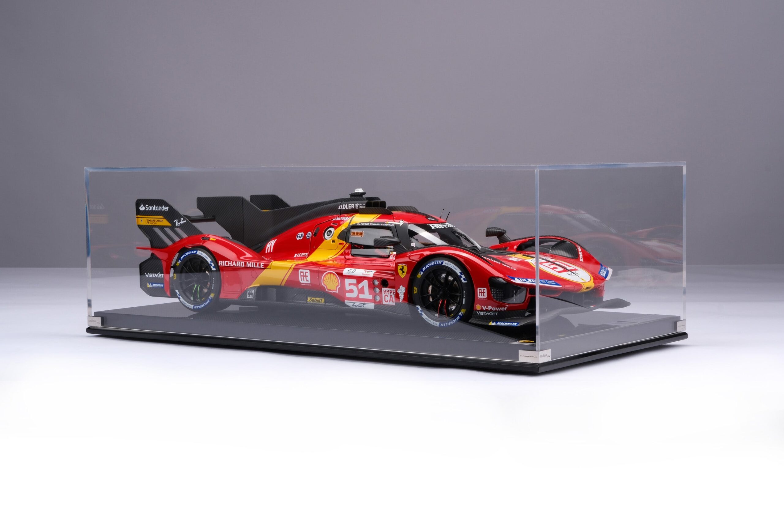 Amalgam Ferrari 499P 2023 Le Mans - Rot | 1:8 - 画像11