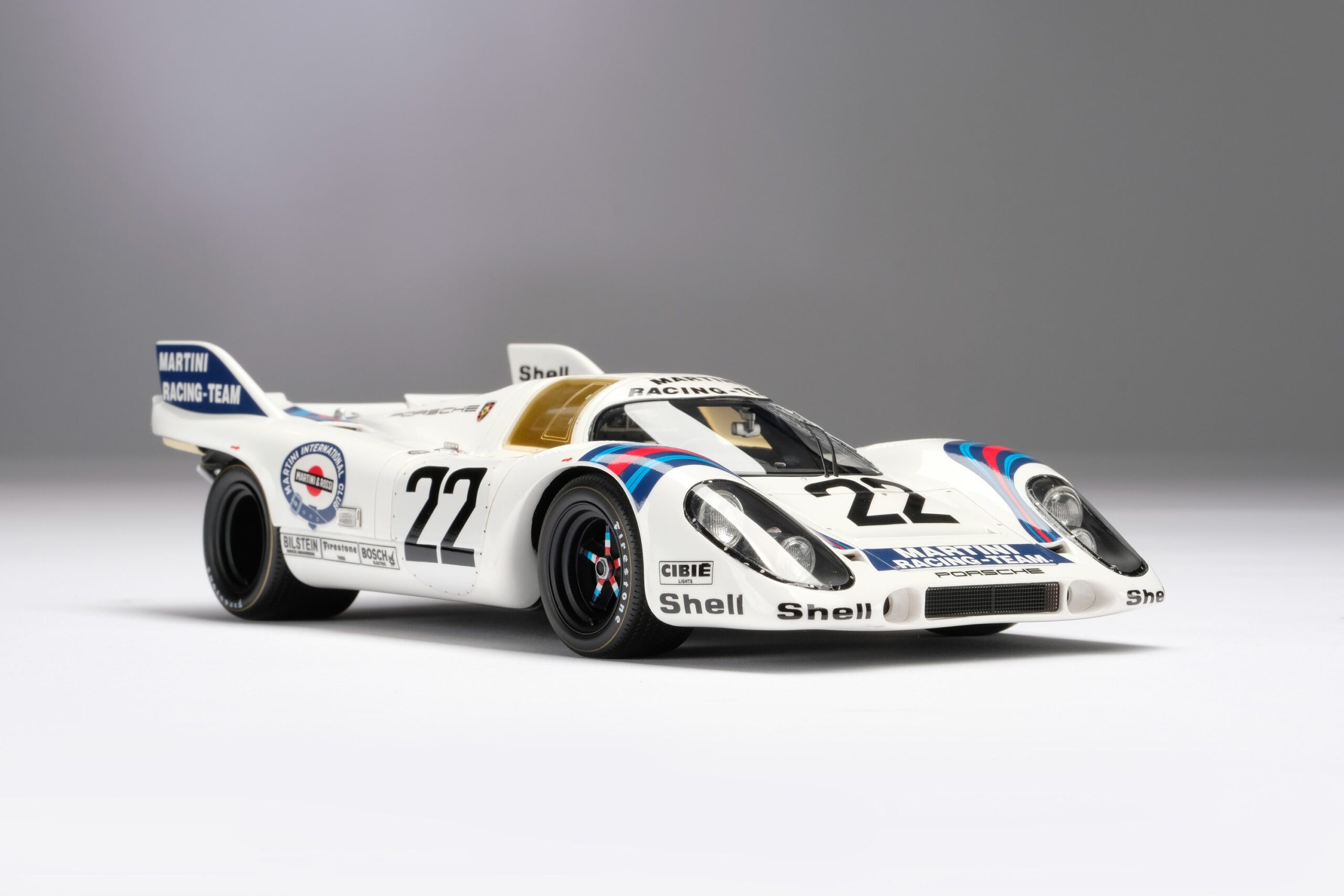 Amalgam Porsche 917 KH 1971 Le Mans Winner Martini Livery | 1:18 - Imagen 6