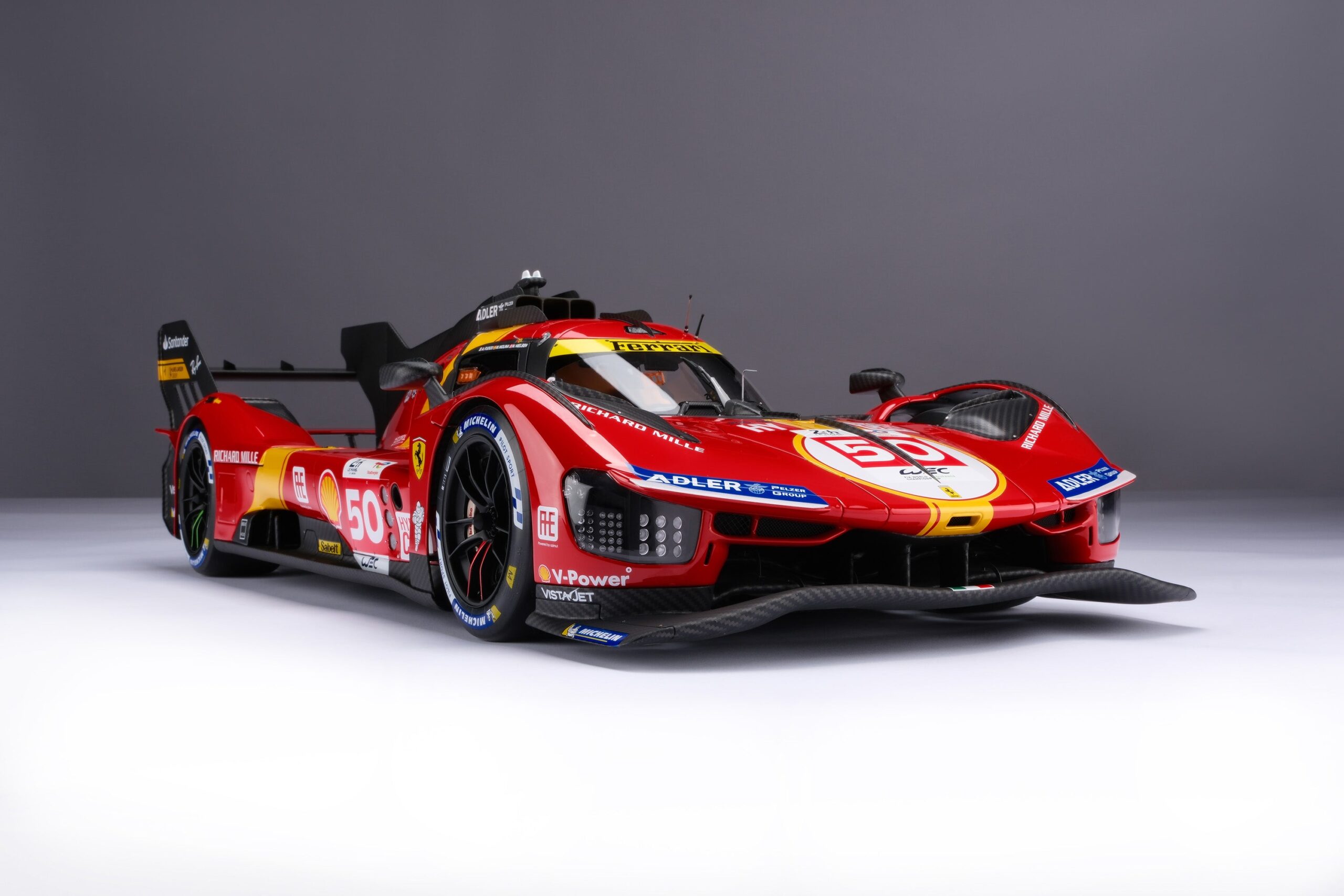 Amalgam Ferrari 499P 2023 Le Mans - Rot | 1:8 - 画像29
