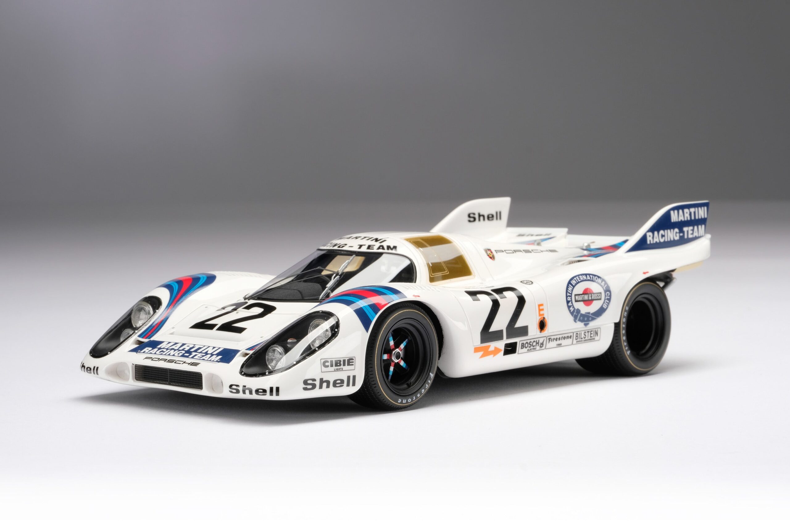 Amalgam Porsche 917 KH 1971 Le Mans Winner Martini Livery | 1:18 - Imagen 8