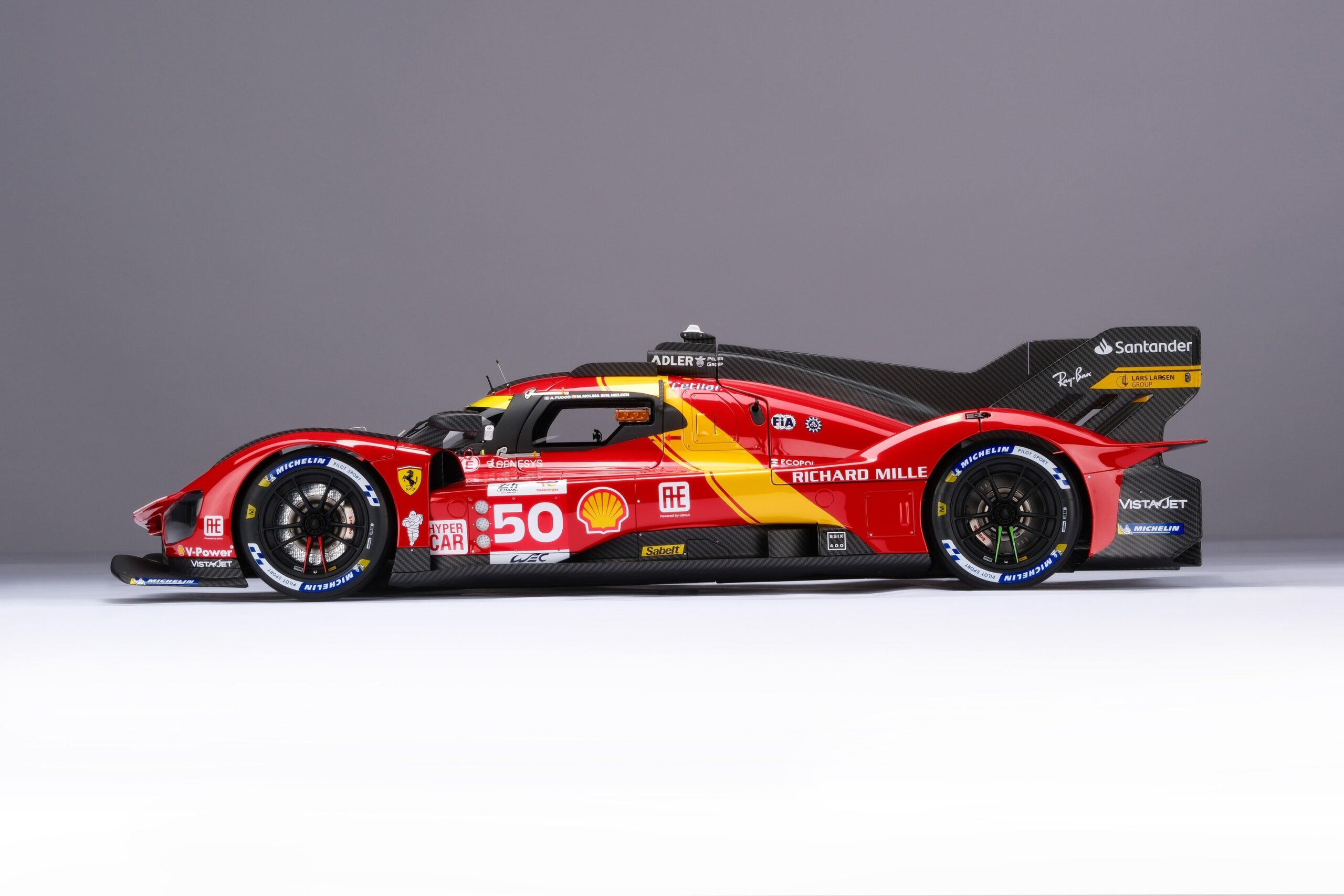 Amalgam Ferrari 499P 2023 Le Mans - Rot | 1:8 - 画像33