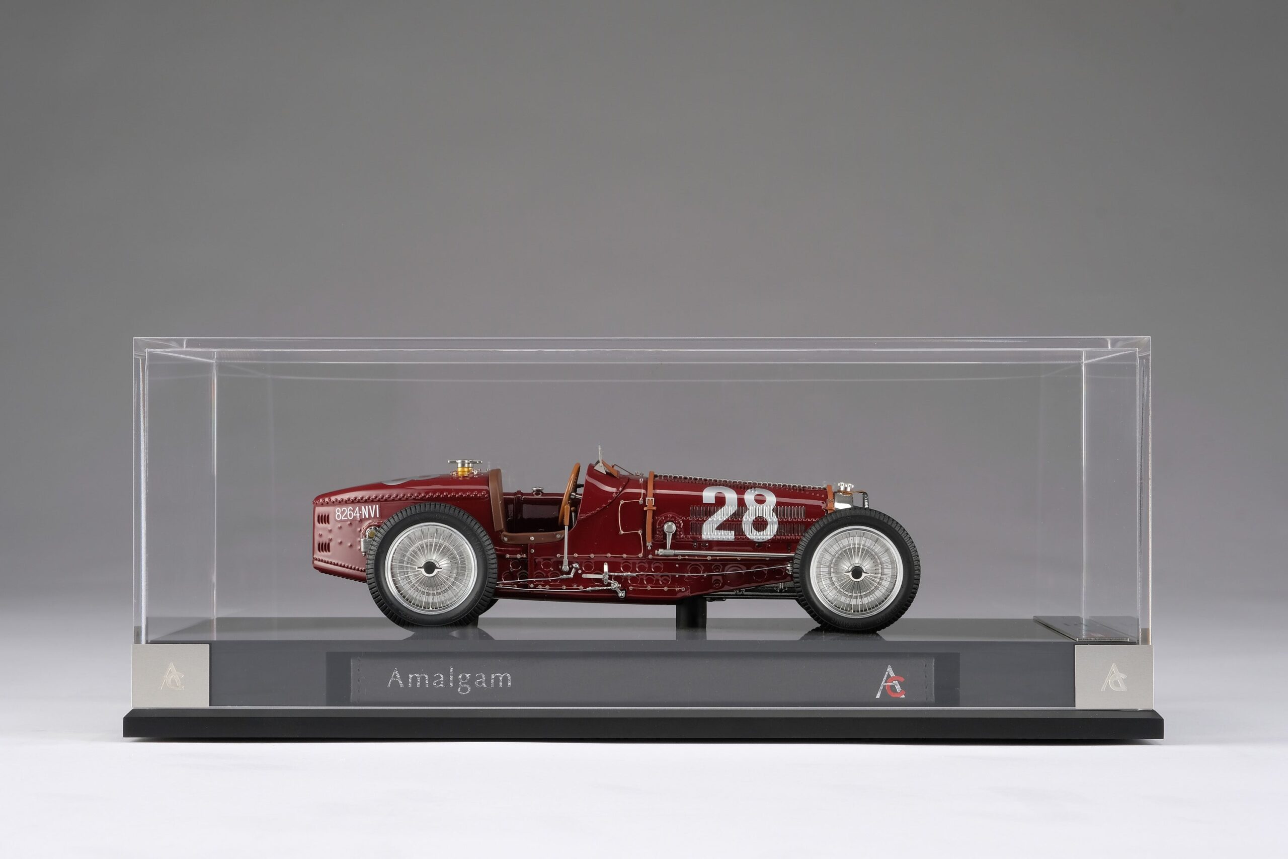 Amalgam Bugatti Type 59 1934 Monaco Grand Prix Nuvolari - Rot | 1:18 - Imagen 19