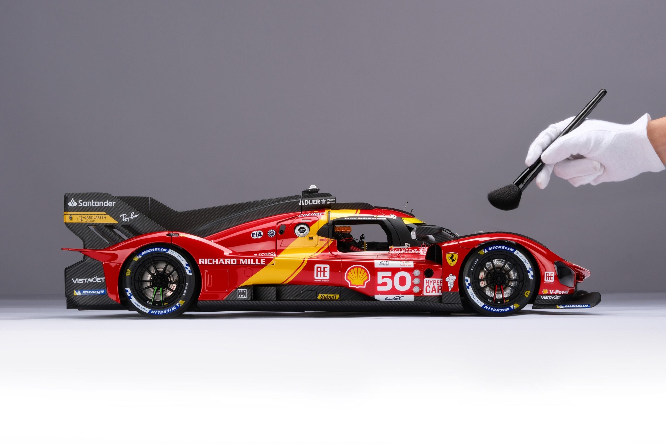Amalgam Ferrari 499P 2023 Le Mans - Rot | 1:8 - 画像30