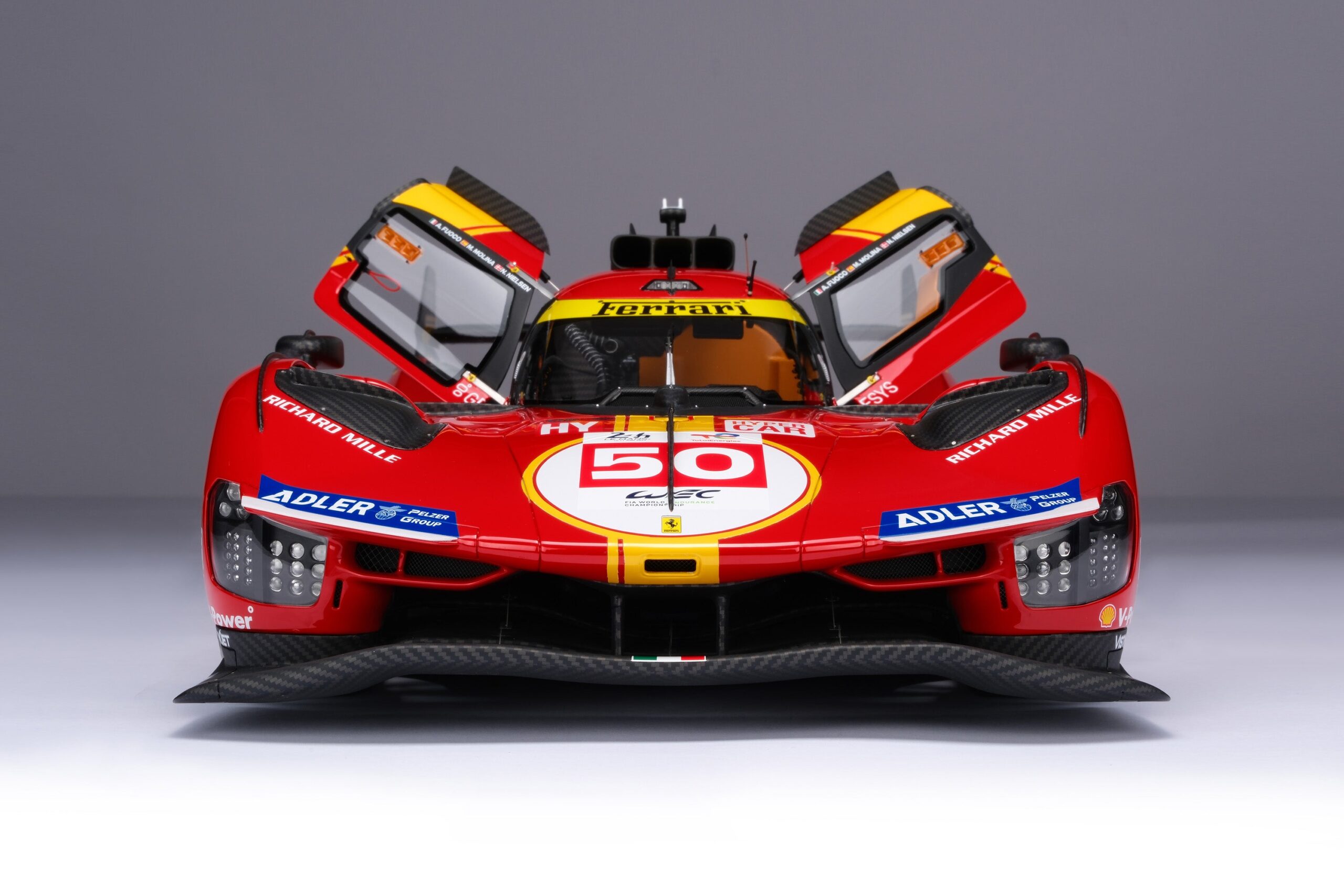 Amalgam Ferrari 499P 2023 Le Mans - Rot | 1:8 - 画像35