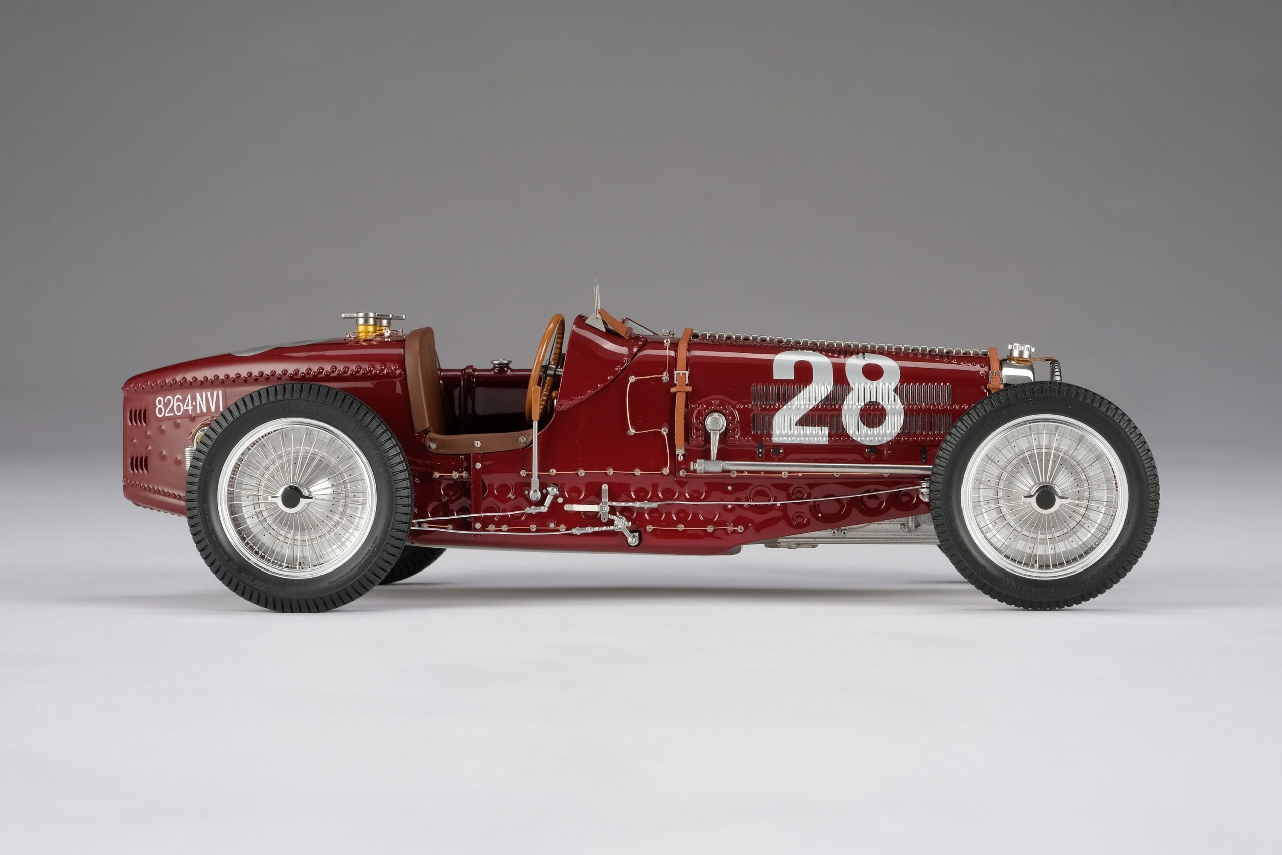 Amalgam Bugatti Type 59 1934 Monaco Grand Prix Nuvolari - Rot | 1:18 - Imagen 11