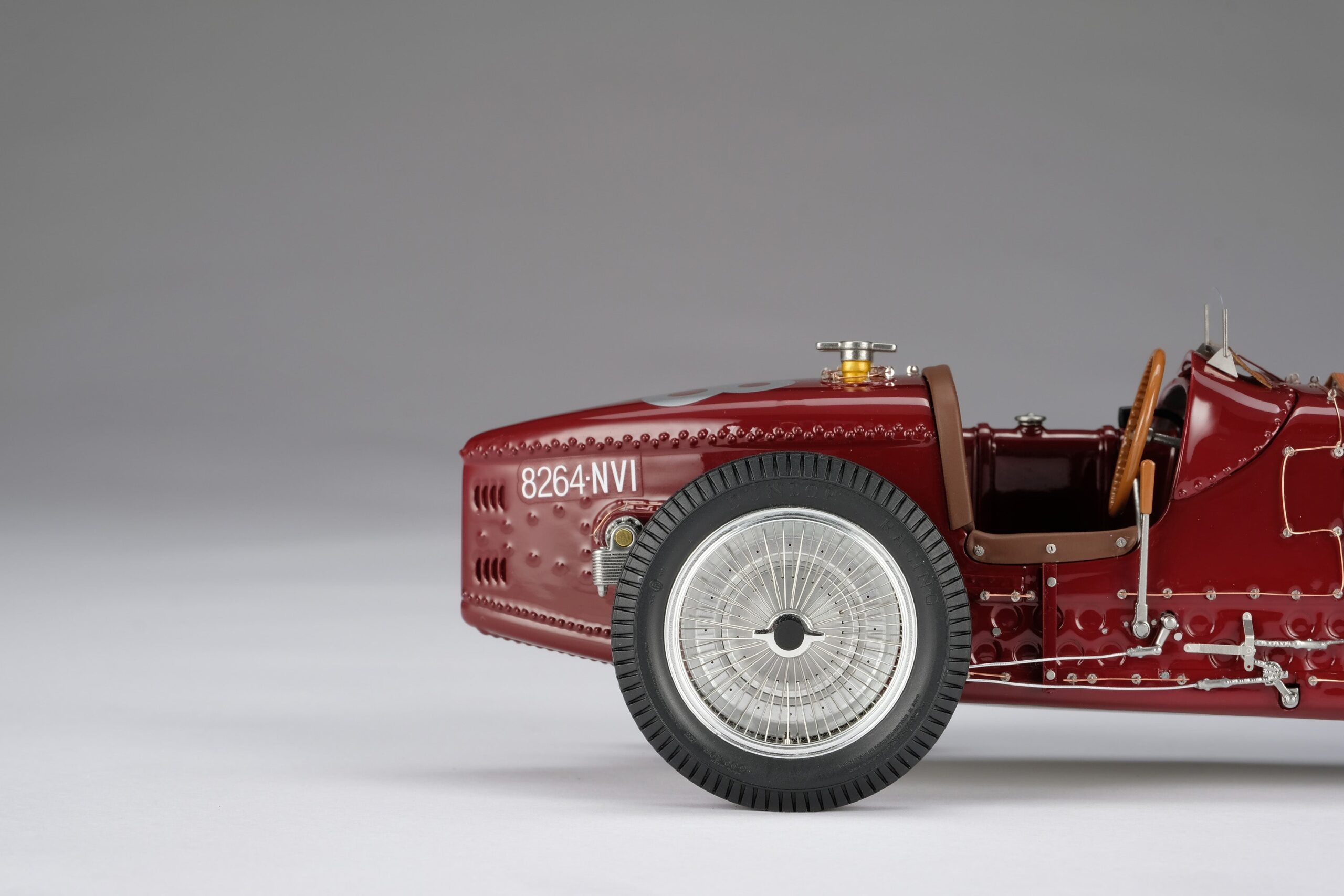 Amalgam Bugatti Type 59 1934 Monaco Grand Prix Nuvolari - Rot | 1:18 - Imagen 7