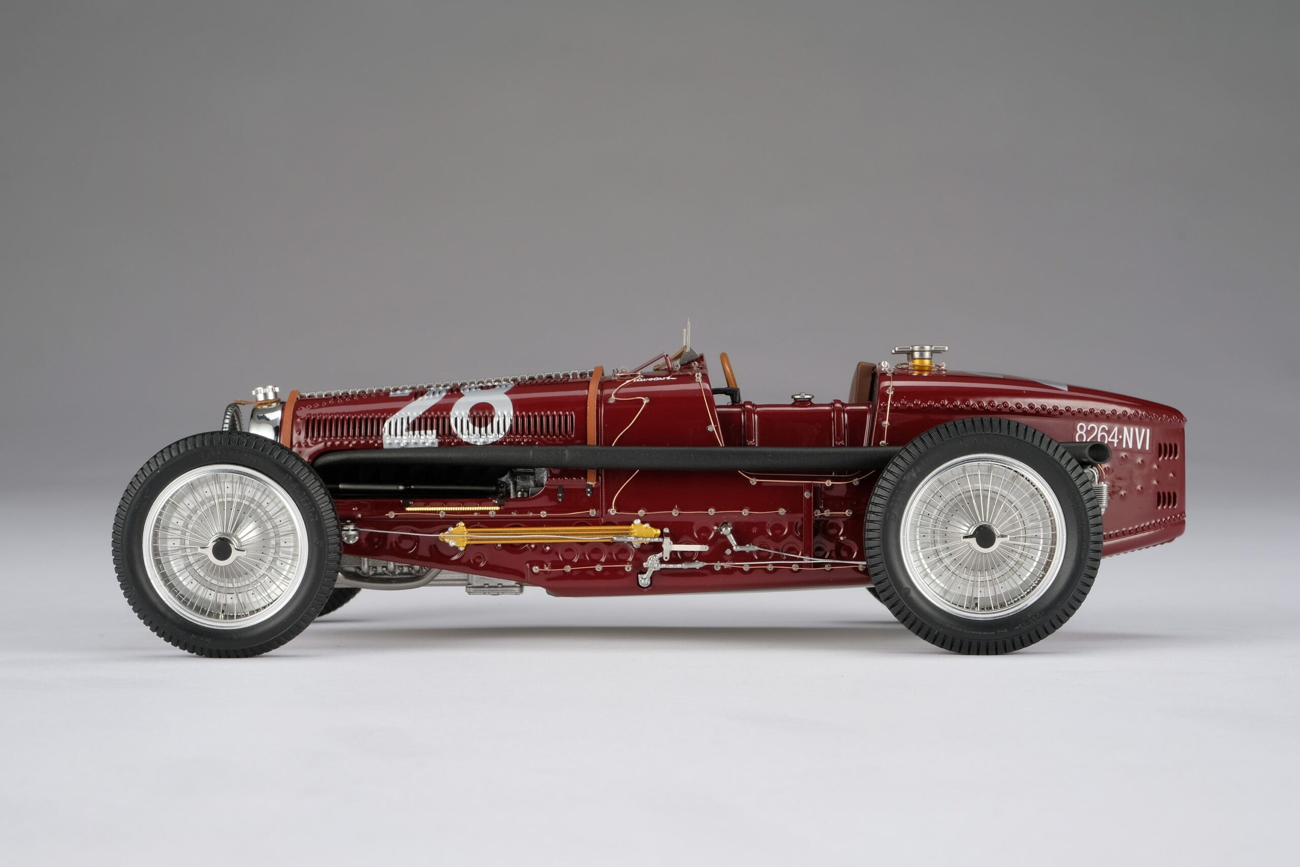 Amalgam Bugatti Type 59 1934 Monaco Grand Prix Nuvolari - Rot | 1:18 - Imagen 15