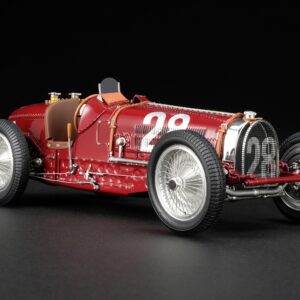 Amalgam Bugatti Type 59 1934 Grand Prix de Monaco Nuvolari - Rouge | 1:18