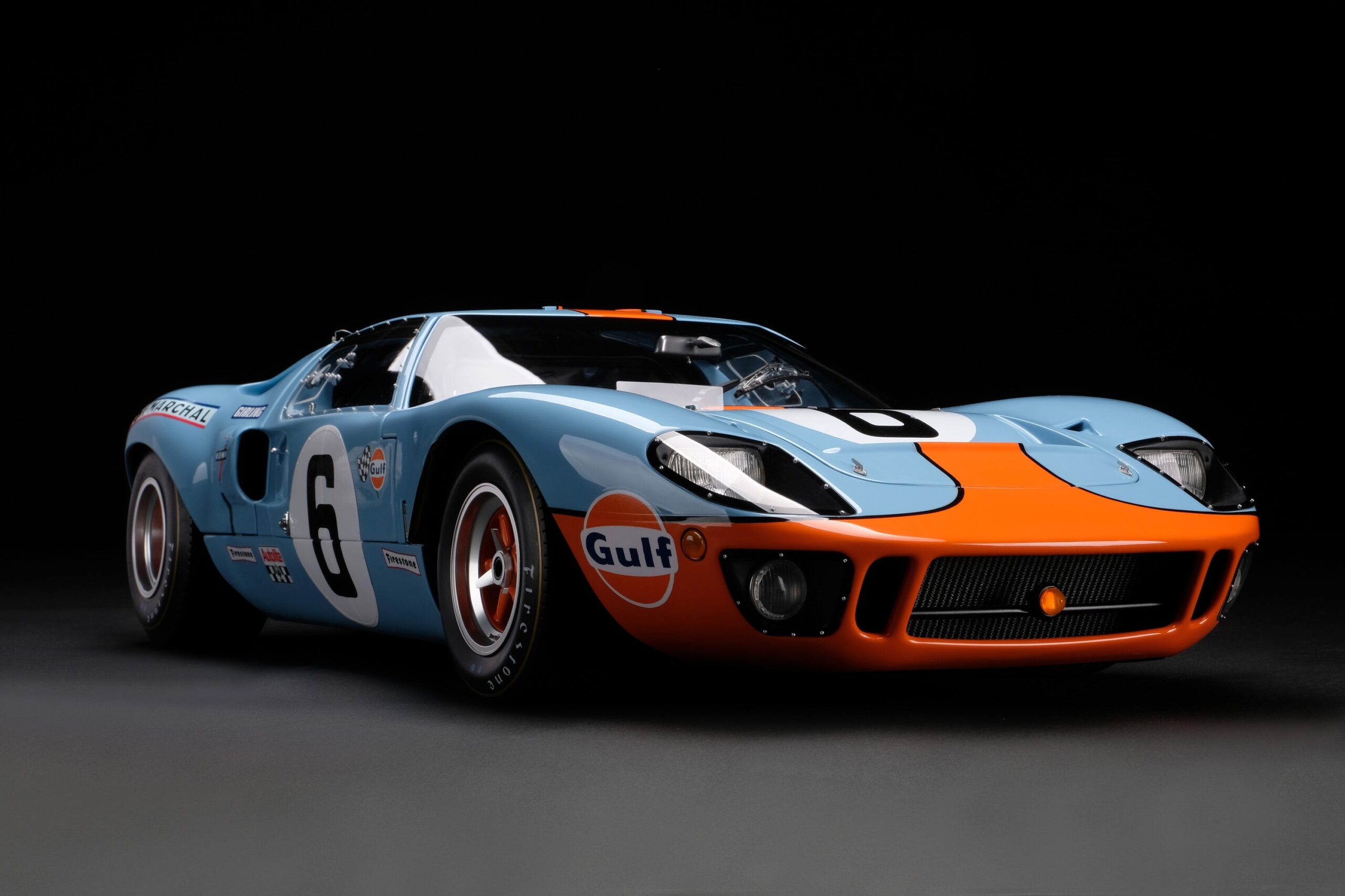 أمالغام فورد GT40 الفائزة بسباق لومان 1969 | مقياس 1:8