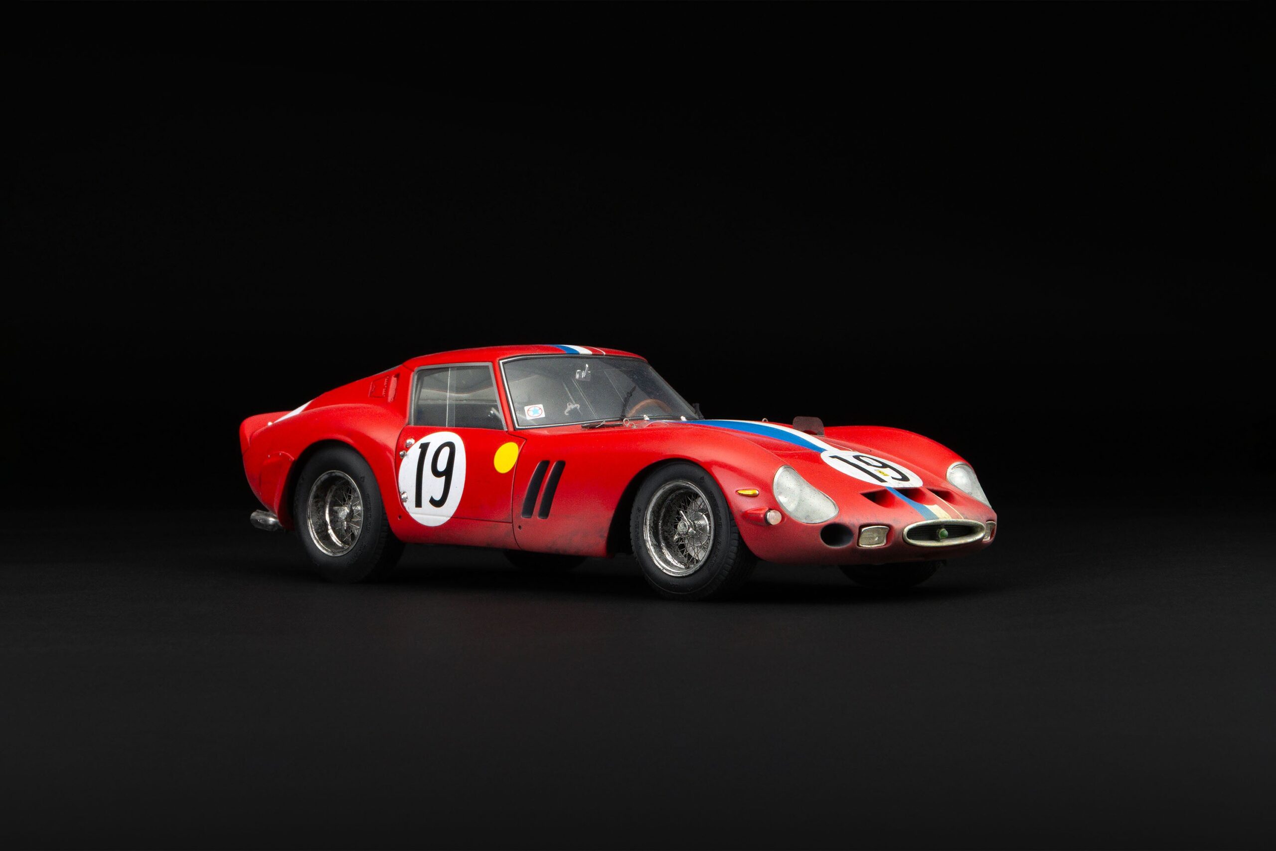 アマルガム フェラーリ 250 GTO 3705GT 1962 ル・マン クラス優勝車 レースウェザード - レッド | 1:18