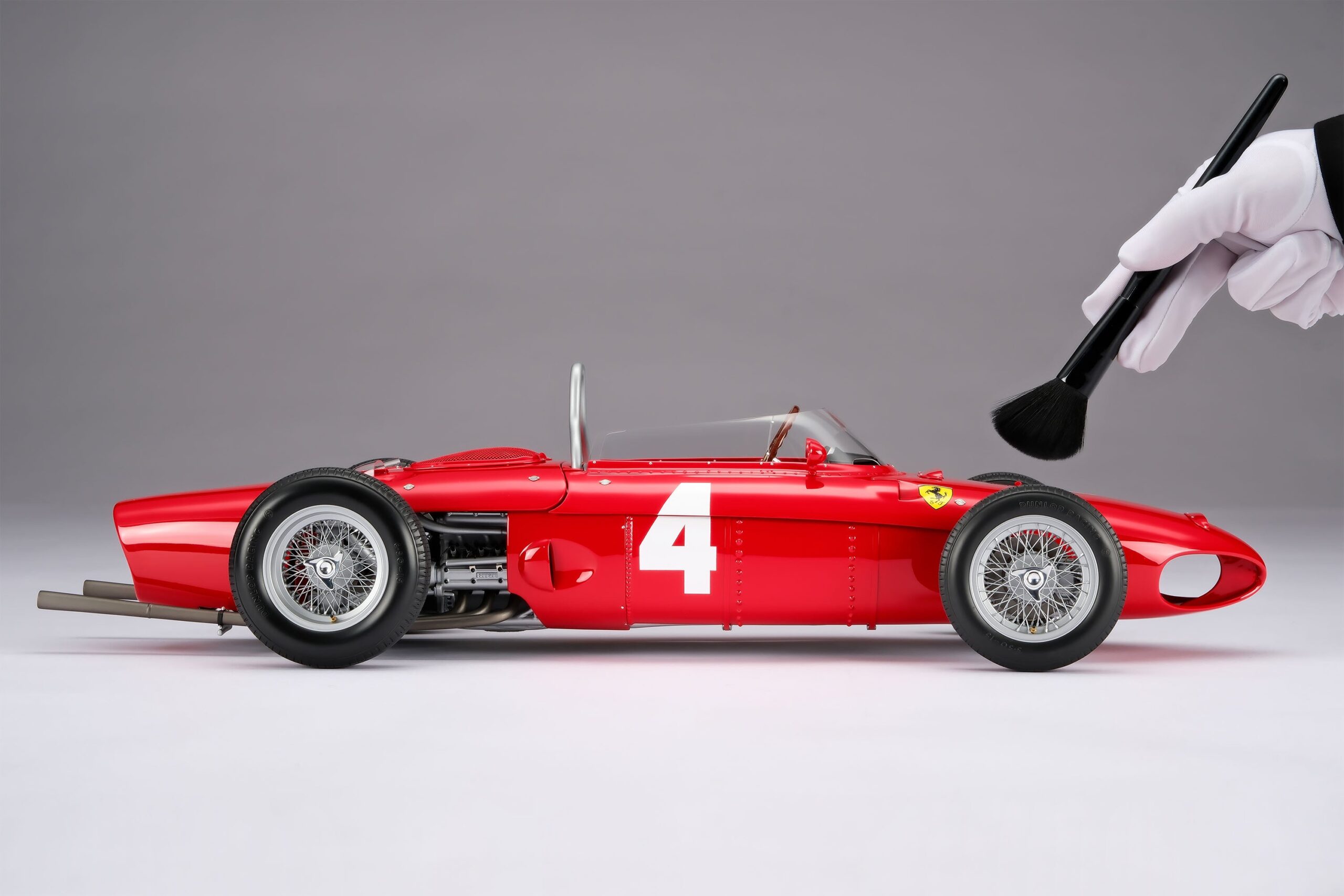 Amalgam Ferrari 156 F1 "Sharknose" 1961 Formula 1 Season Wolfgang von Trips - Rot | 1:8 - 画像4