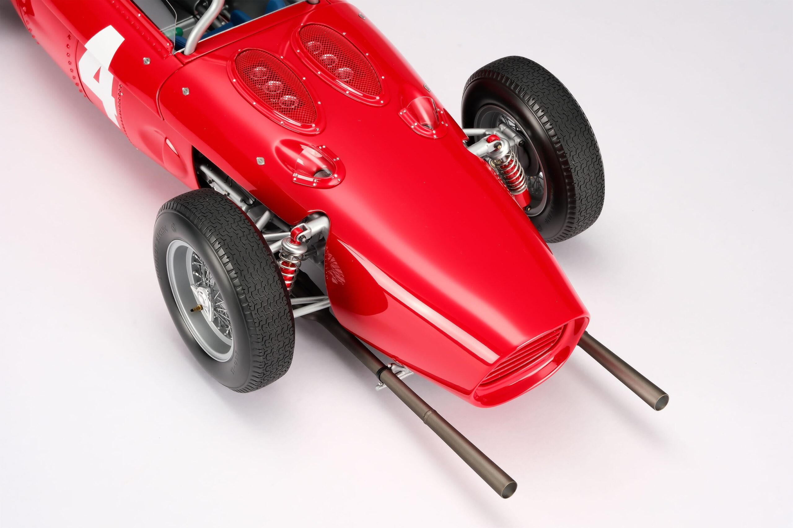 Amalgam Ferrari 156 F1 "Sharknose" 1961 Formula 1 Season Wolfgang von Trips - Rot | 1:8 - 画像19