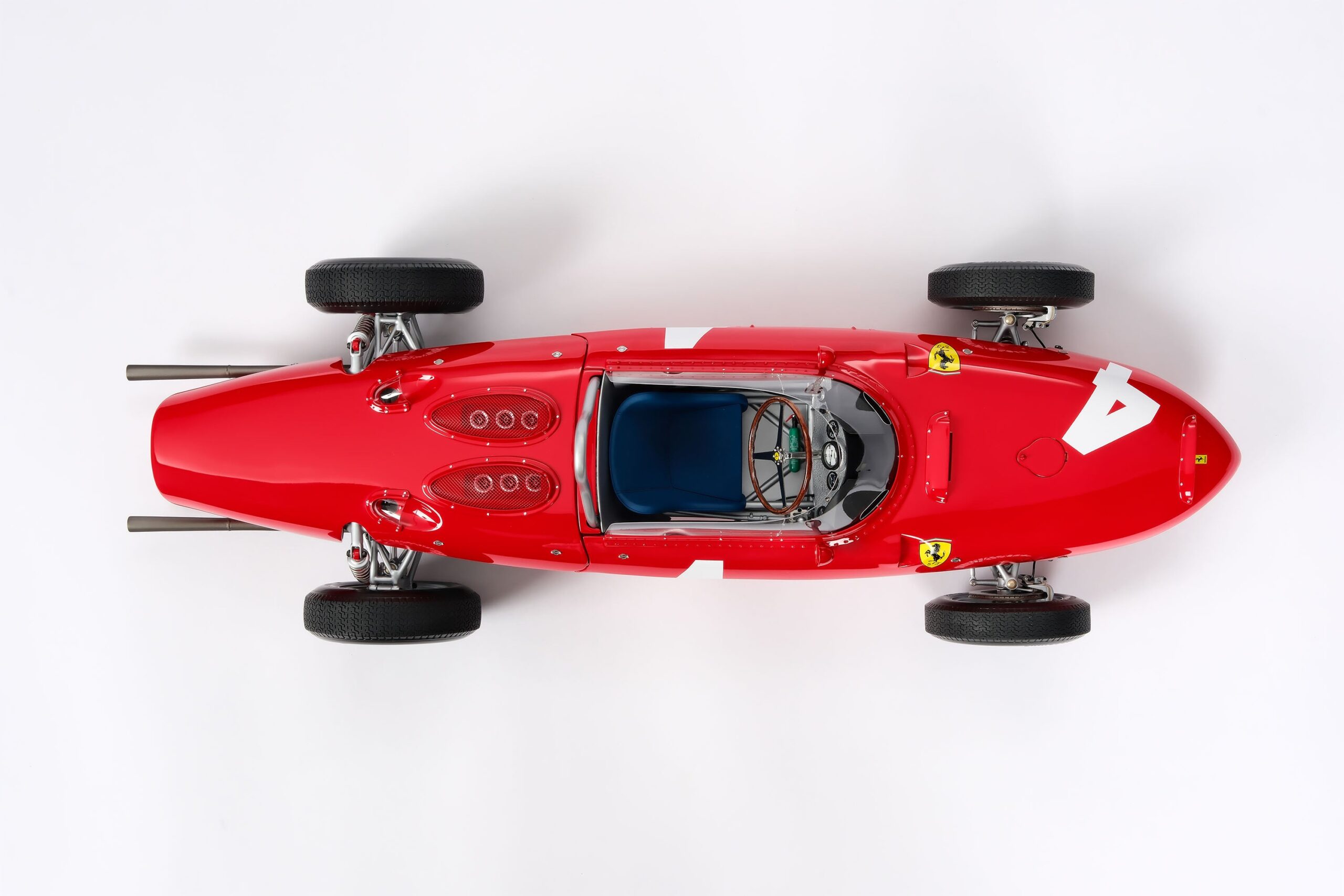 Amalgam Ferrari 156 F1 "Sharknose" 1961 Formula 1 Season Phil Hill - Rot | 1:8 - 画像21