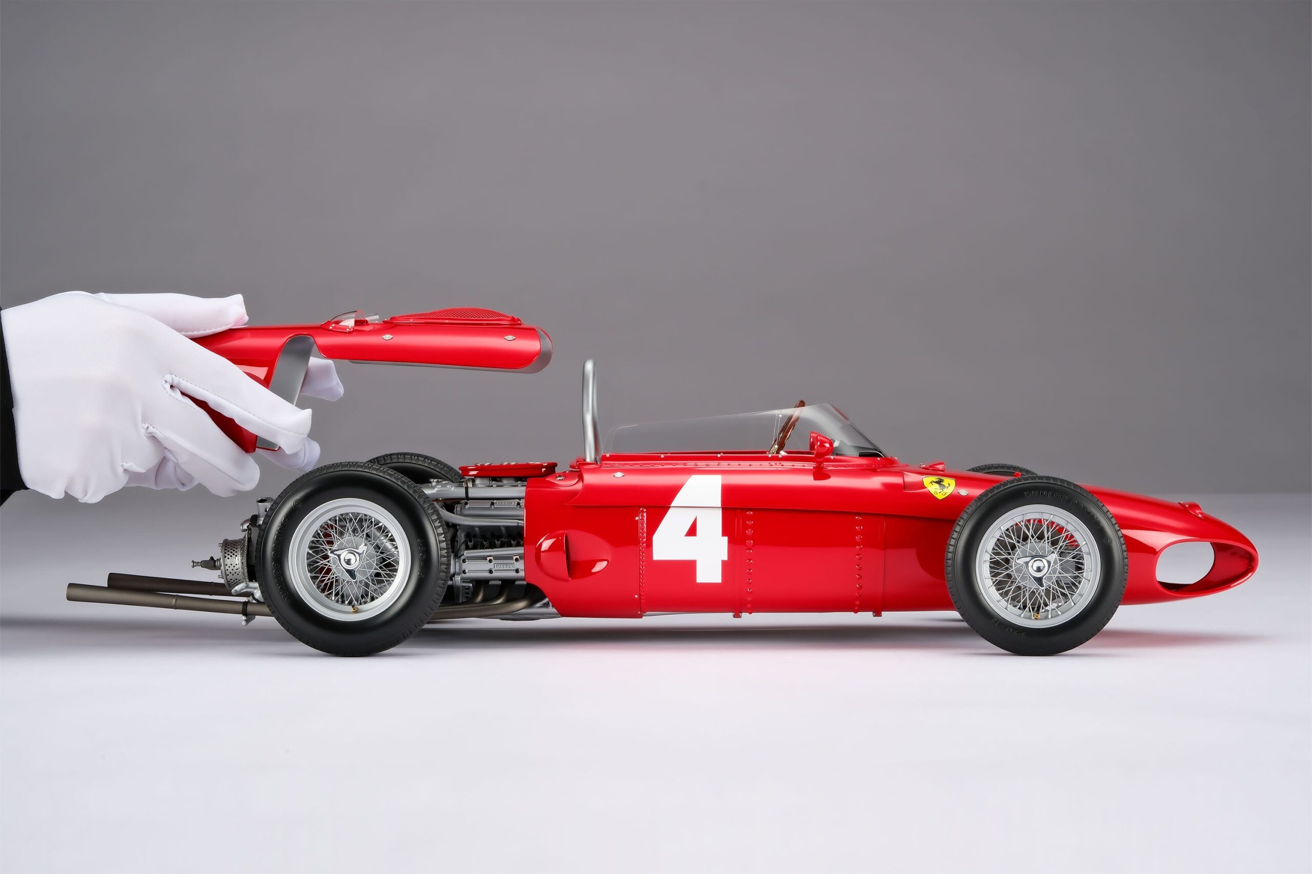 Amalgam Ferrari 156 F1 "Sharknose" 1961 Formula 1 Season Wolfgang von Trips - Rot | 1:8 - 画像14