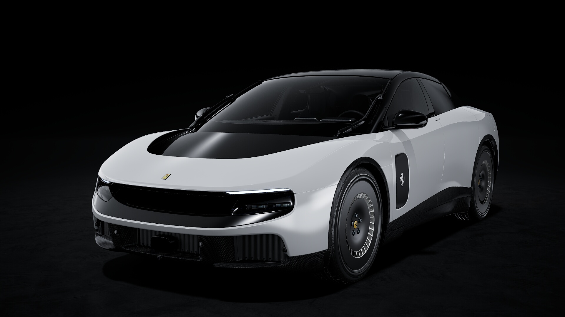 MR Collection Ferrari Luce - Blanc Arctique | 1:18