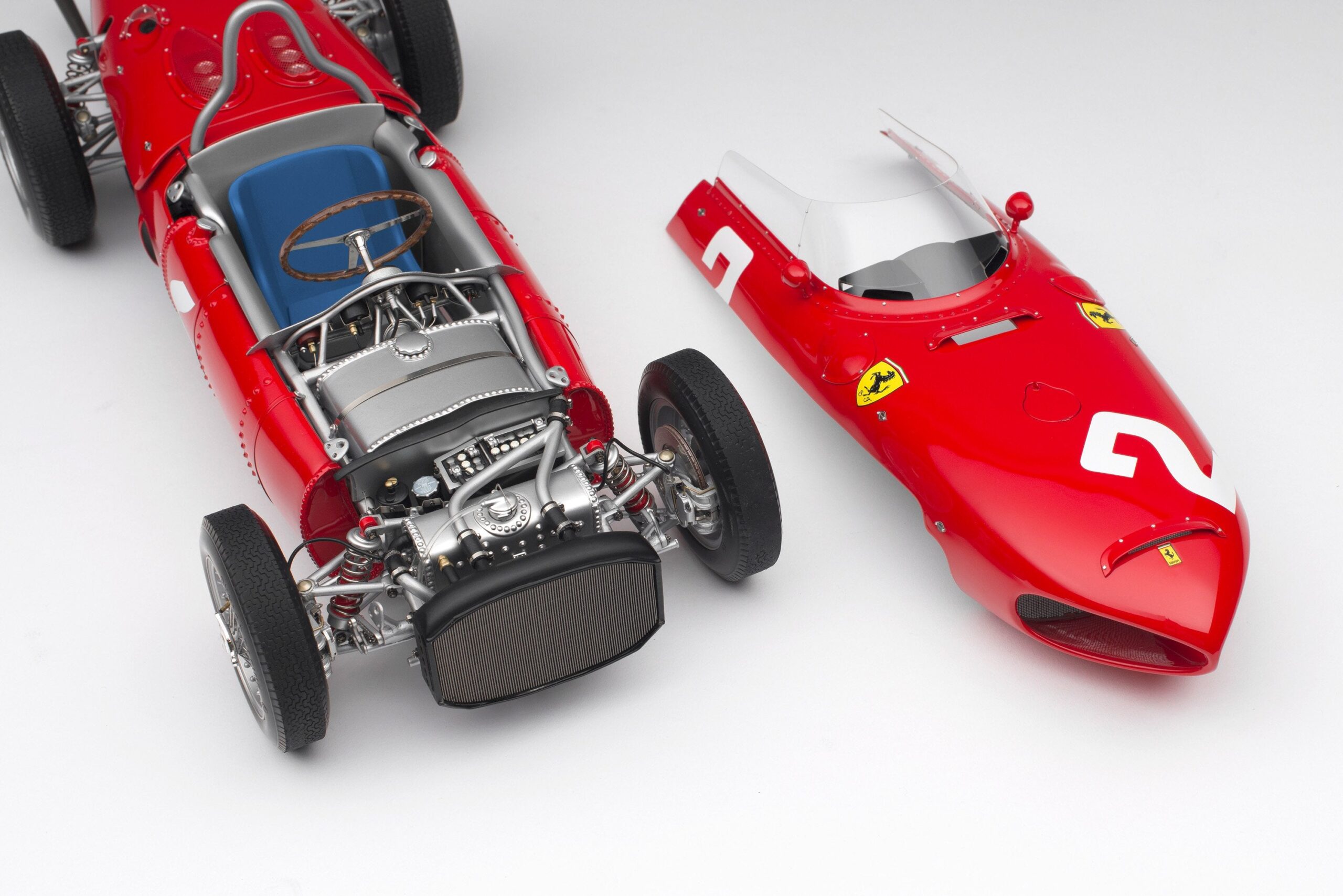 Amalgam Ferrari 156 F1 "Sharknose" 1961 Formula 1 Season Phil Hill - Rot | 1:8 - 画像8