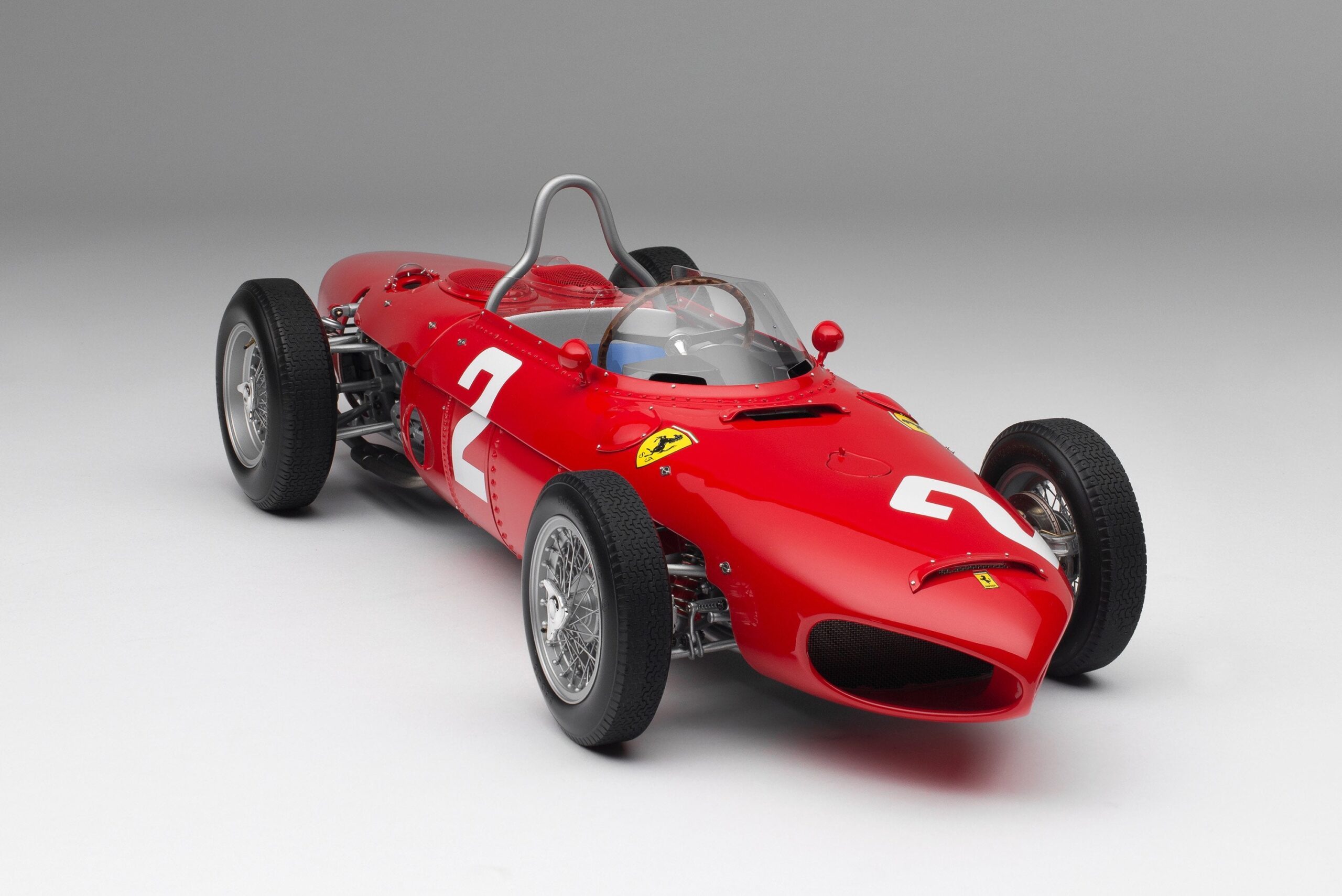 Amalgam Ferrari 156 F1 "Sharknose" 1961 Formula 1 Season Phil Hill - Rot | 1:8 - 画像7