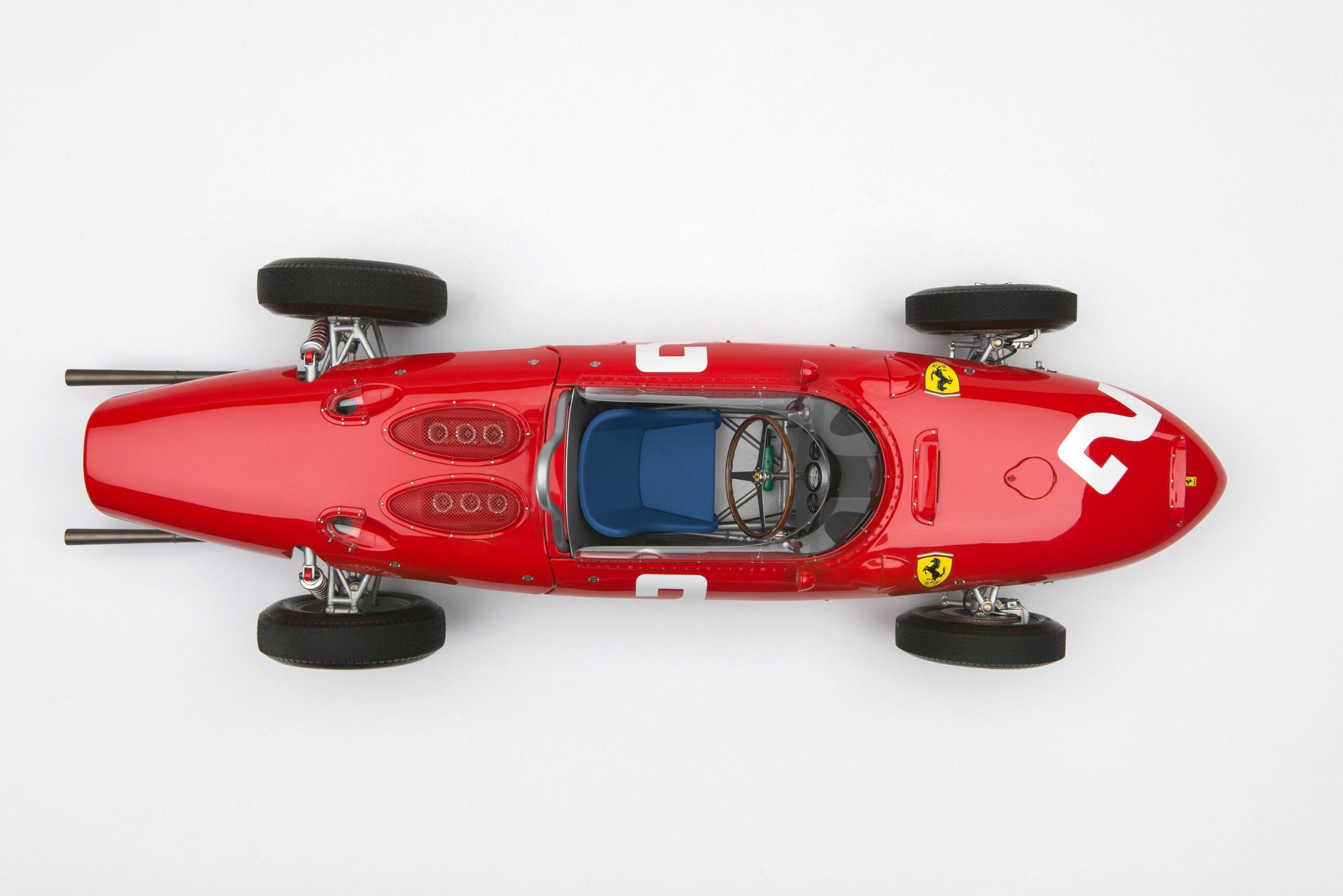 Amalgam Ferrari 156 F1 "Sharknose" 1961 Formula 1 Season Phil Hill - Rot | 1:8 - 画像5