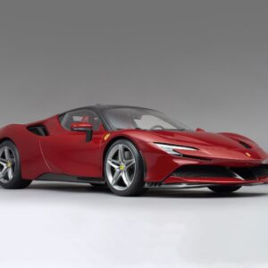 Amalgam Ferrari SF90 Stradale The Official Ferrari Magazine Specification - Rojo | 1:8
