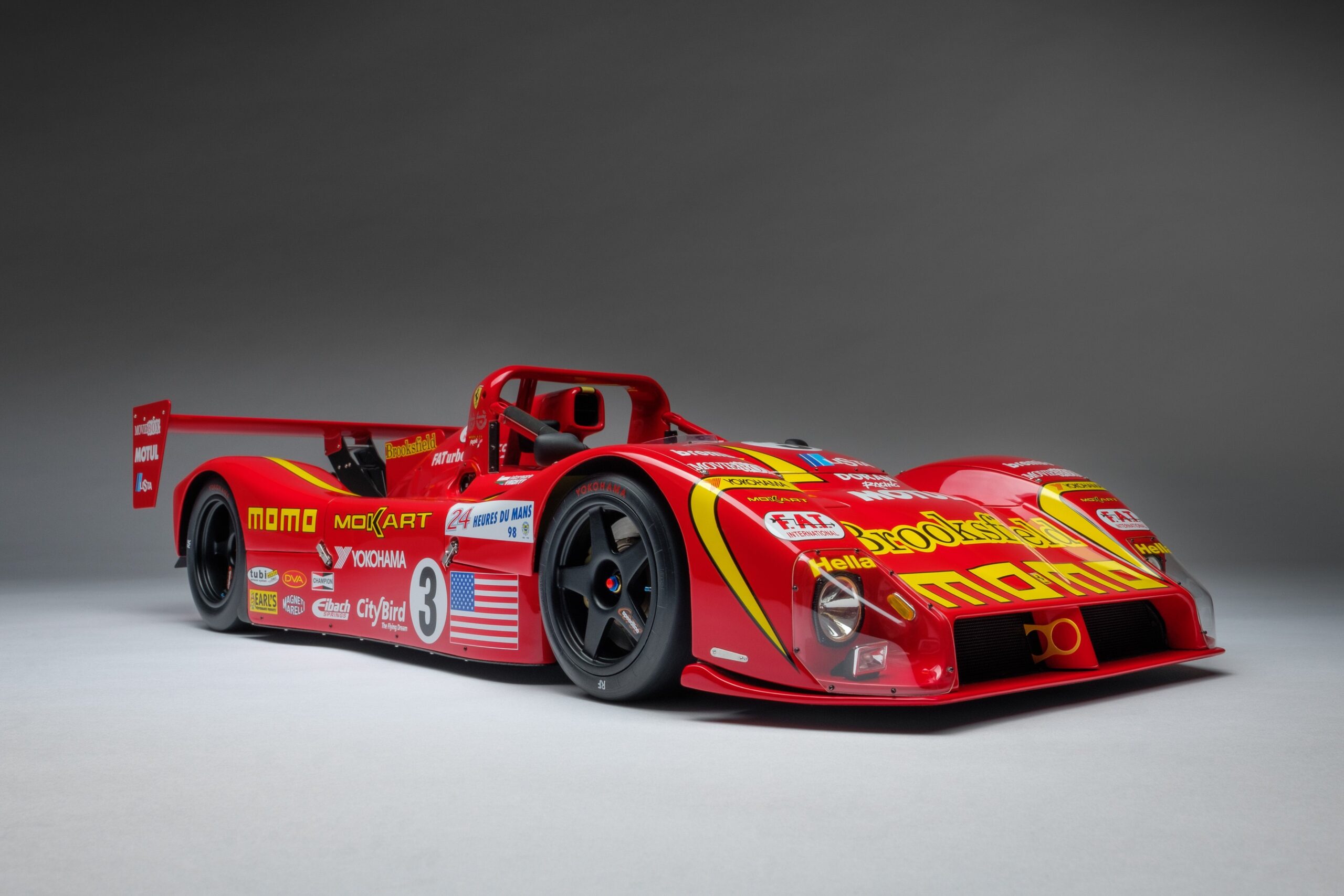 Amalgam Ferrari 333 SP 1998 Le Mans - Red | 1:8