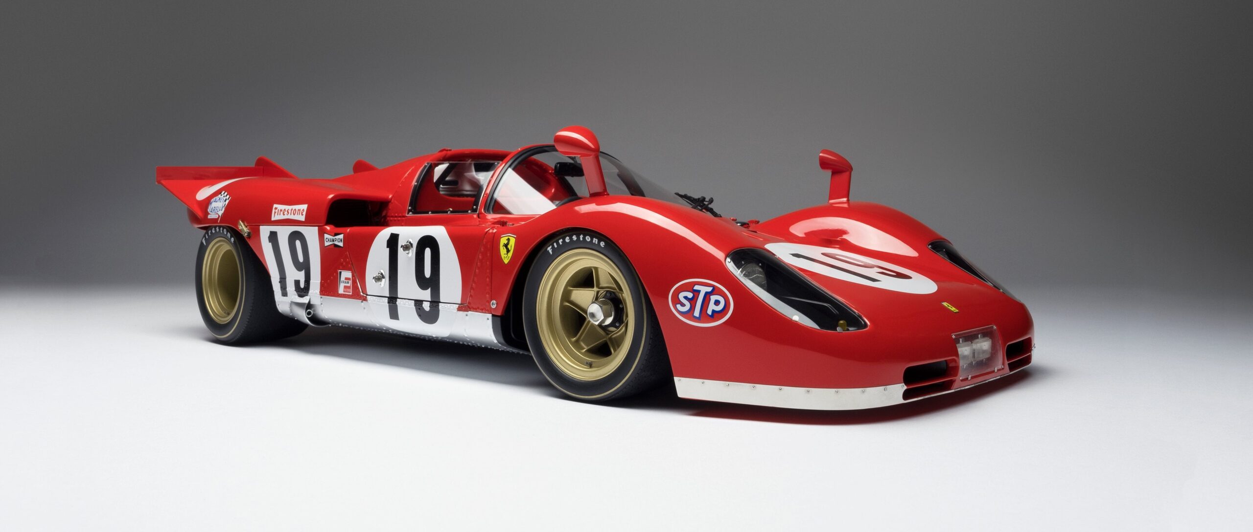 Amalgam Ferrari 512 S Spider 1970 Sebring - Rot | 1:8 - Image 2