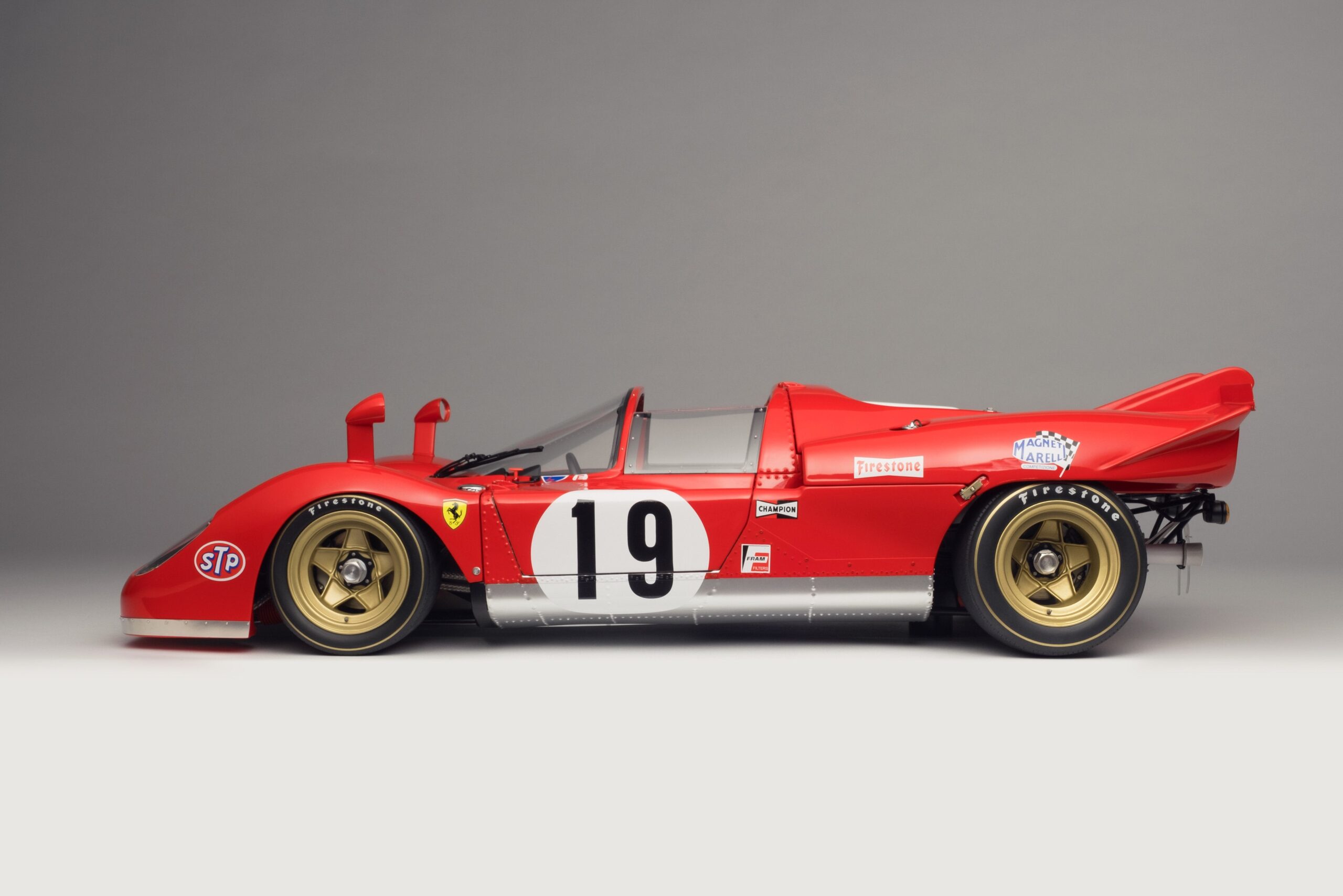 Amalgam Ferrari 512 S Spider 1970 Sebring - Rot | 1:8 - Image 6
