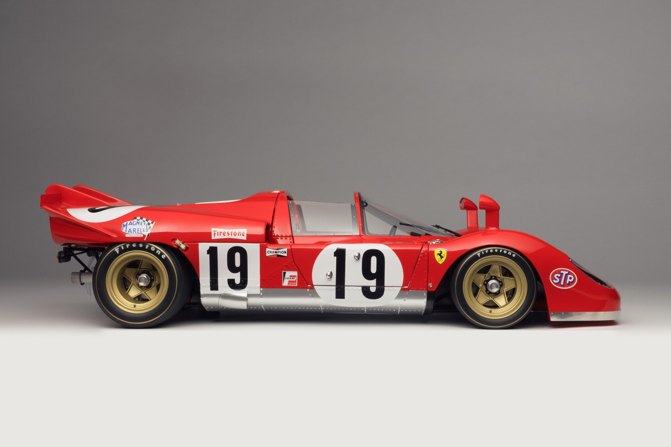 Amalgam Ferrari 512 S Spider 1970 Sebring - Rot | 1:8 - Image 3