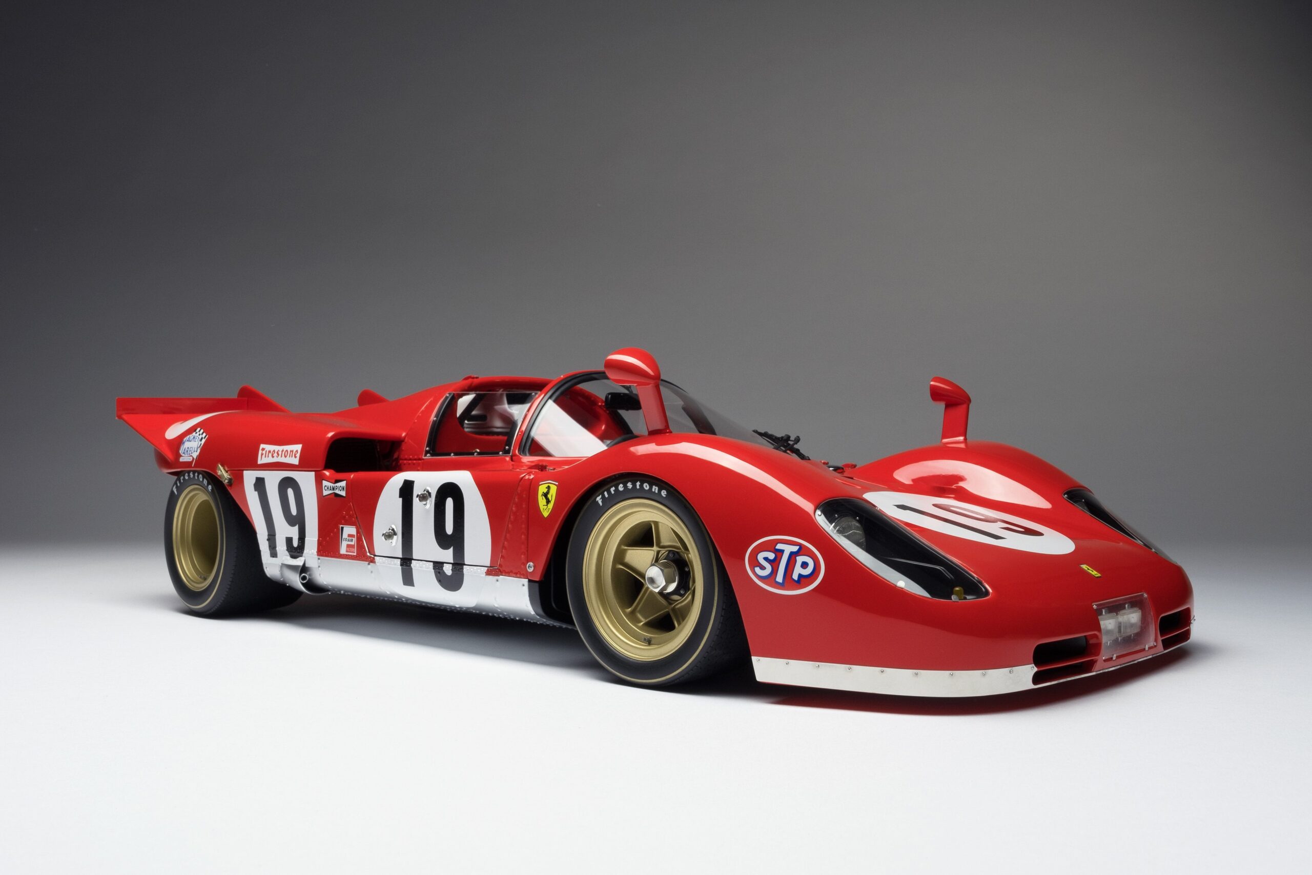 Amalgam Ferrari 512 S Spider 1970 Sebring - Rot | 1:8 - Image 8