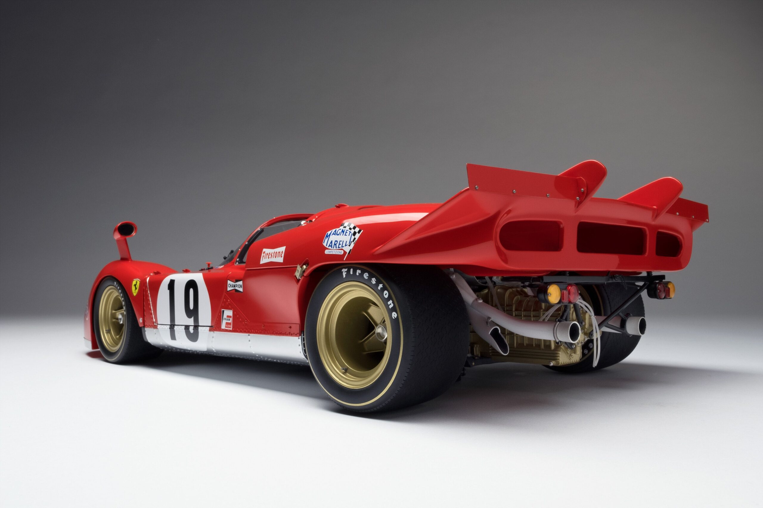 Amalgam Ferrari 512 S Spider 1970 Sebring - Rot | 1:8 - Image 9