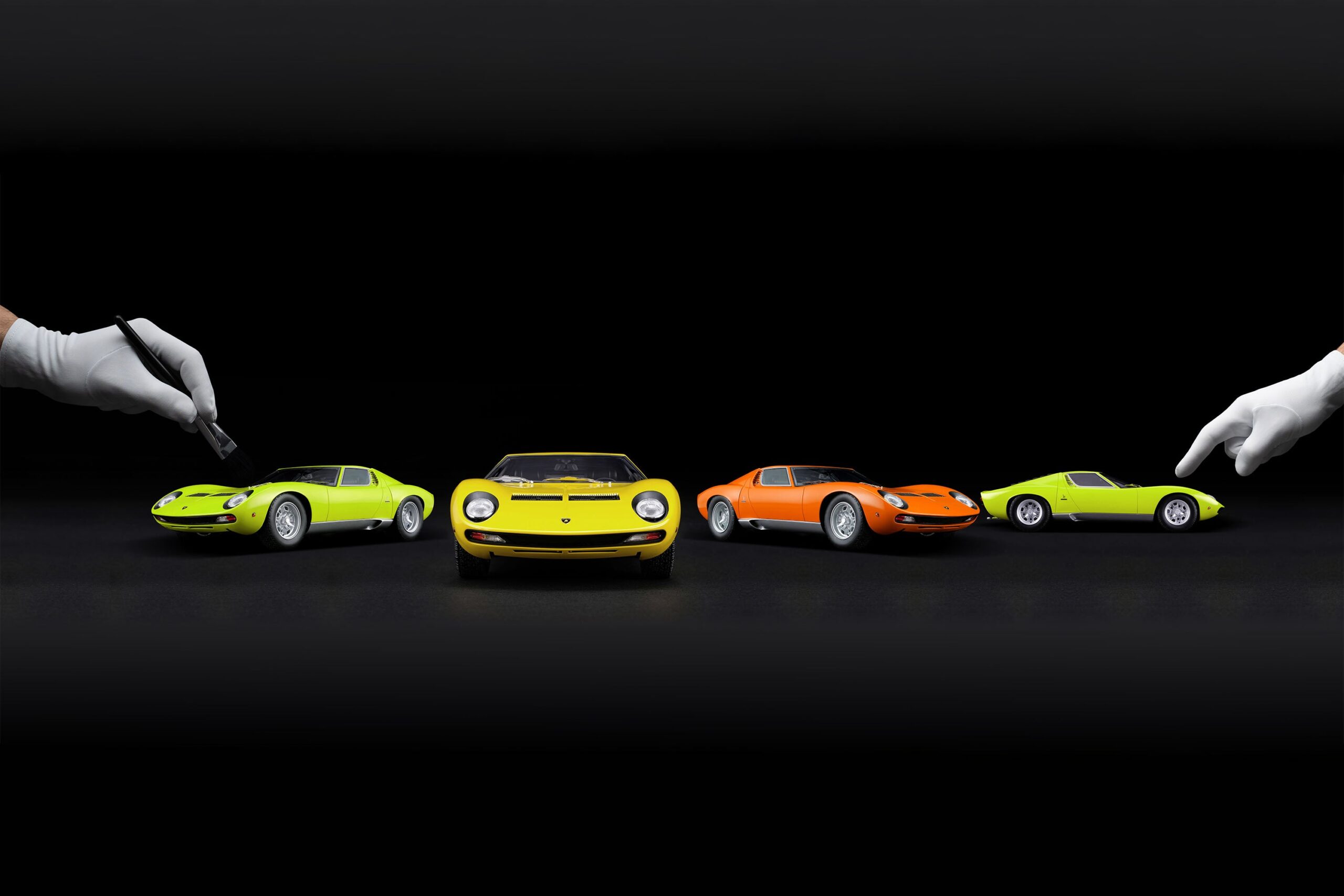 Amalgam Lamborghini Miura P400 SV | 1:18 - 画像49