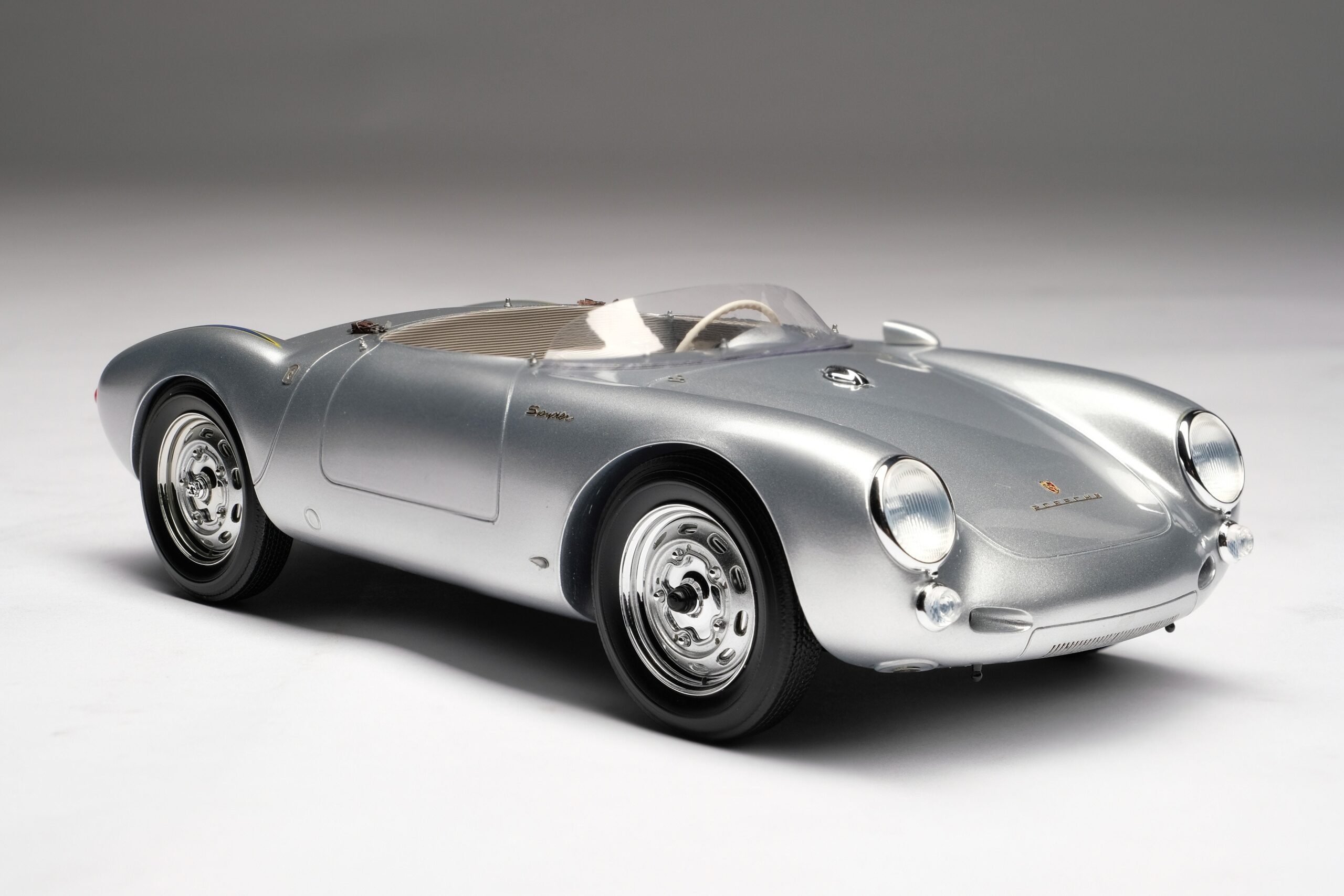 Amalgam Porsche 550 RS Spyder - Silber | 1:18 - Imagen 4
