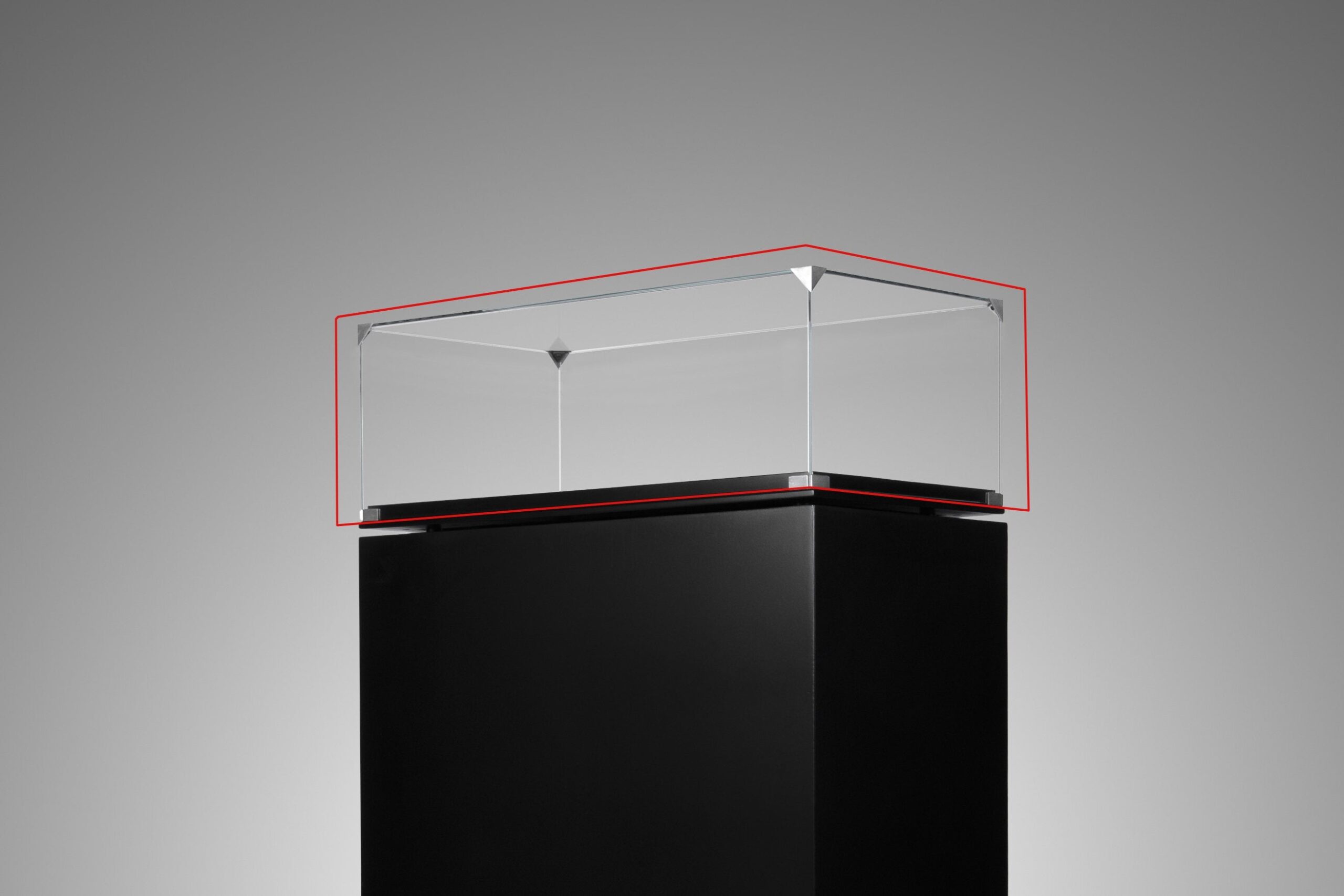 Vitrina de cristal extra alta Amalgam tamaño F1 | 1:8
