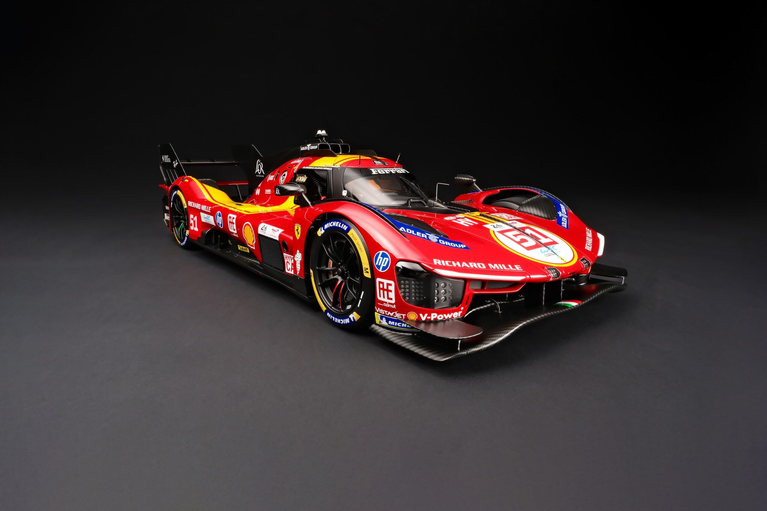 Amalgam Ferrari 499P 2025 Le Mans - Rot | 1:8 - Image 28