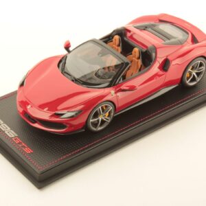 MRコレクション フェラーリ 296 GTS - ワンオフ ニュー・ロッソ・コルサ・メタリック | 1:18
