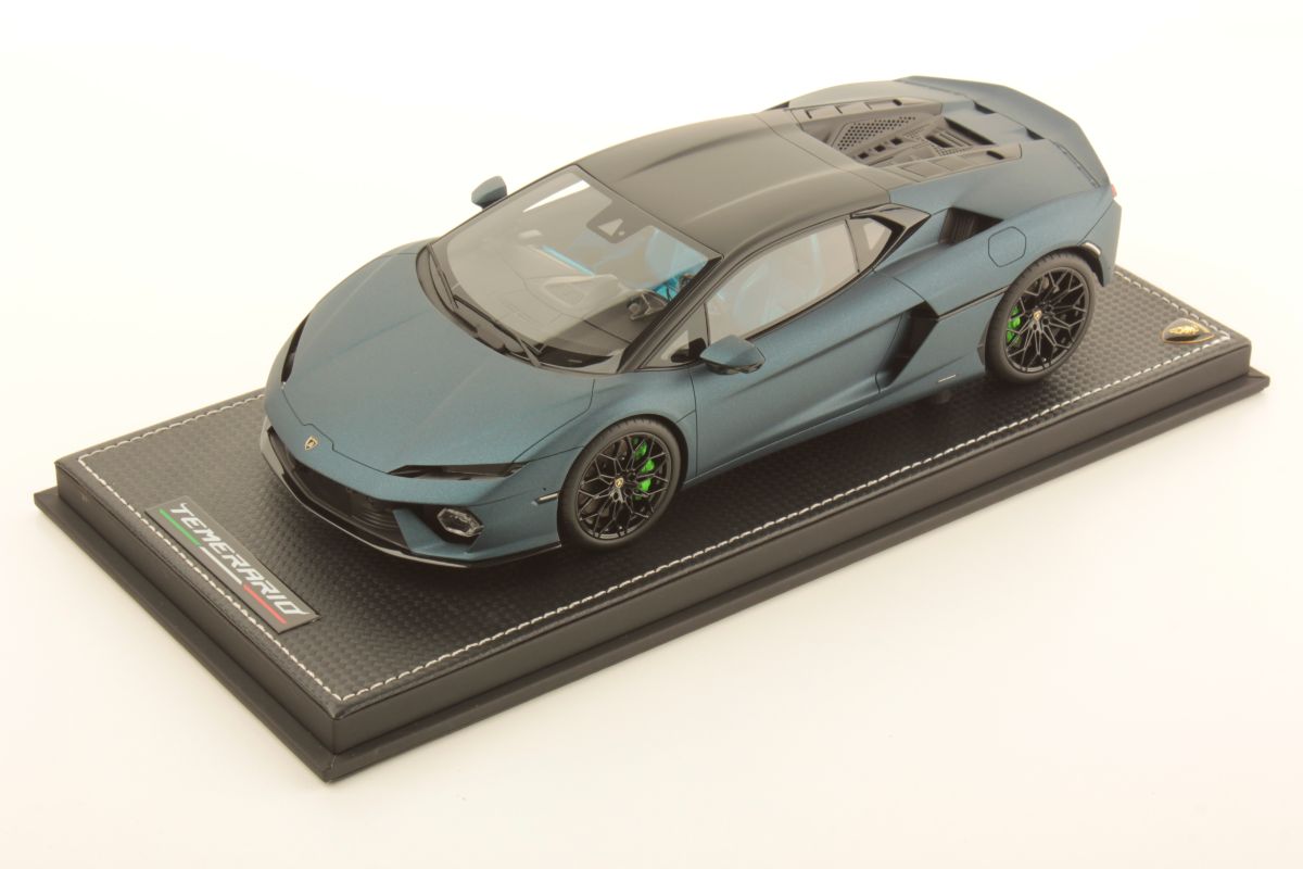 MRコレクション ランボルギーニ テメラリオ - ワンオフ マット・ブルー・メヒット | 1:18