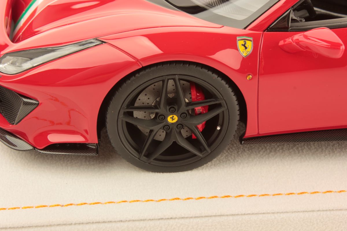 MR Collection Ferrari 488 Pista Spider - Rosso Corsa with Italian Livery | 1:18 - Image 5